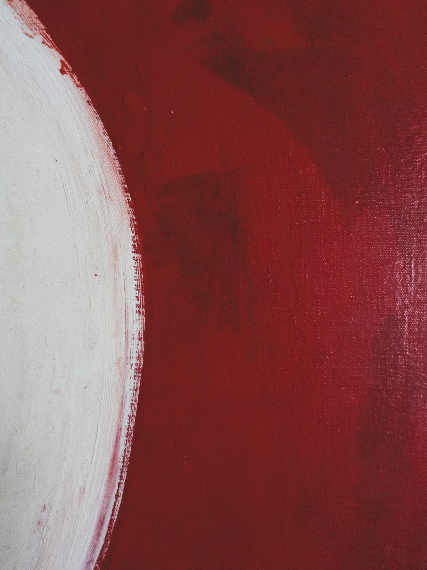 Large Mid Century Abstract Nude - Oil on Canvas