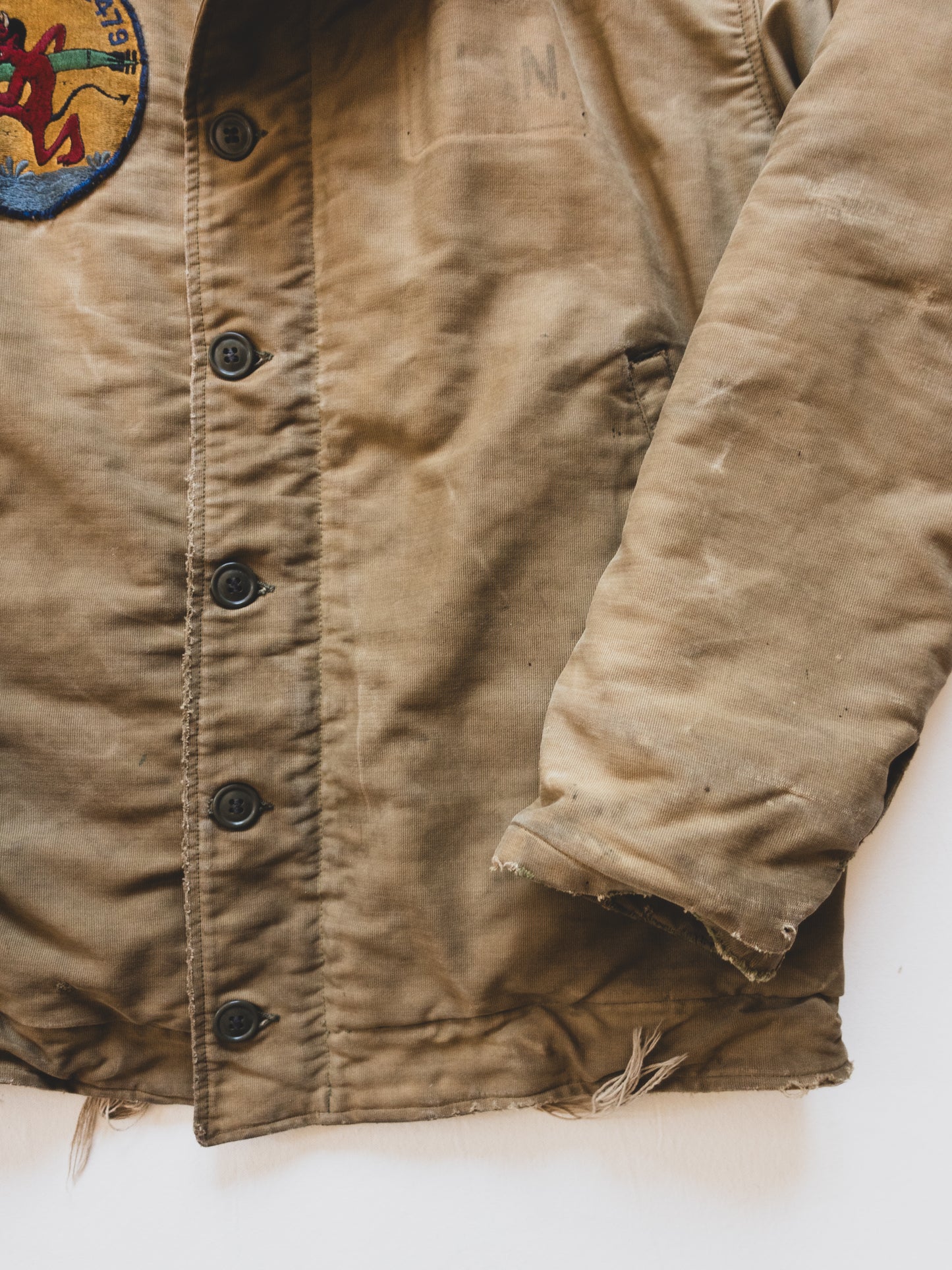 1940’s Rare " USS Diablo " USN Deck Jacket - M