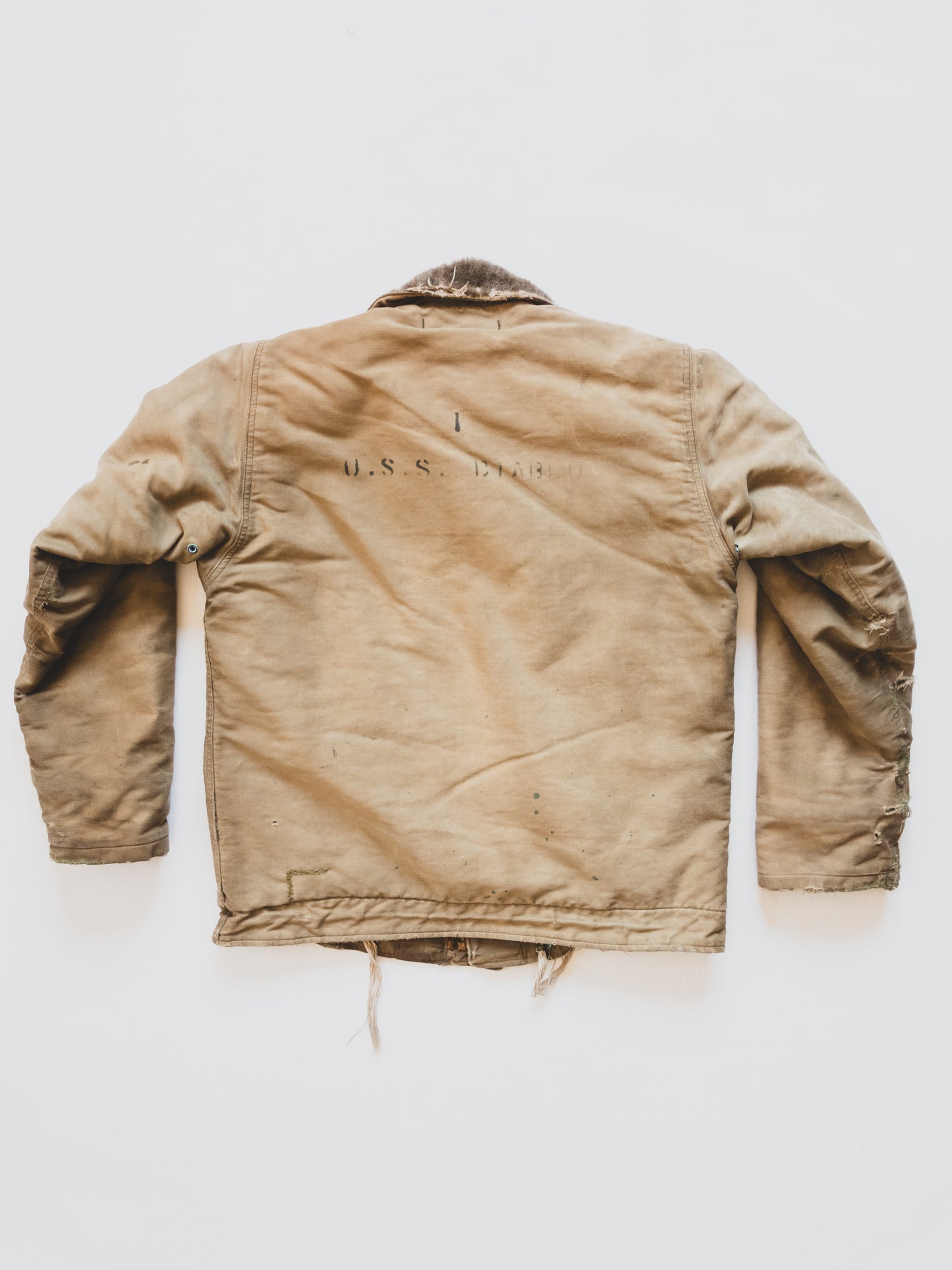 1940’s Rare " USS Diablo " USN Deck Jacket - M