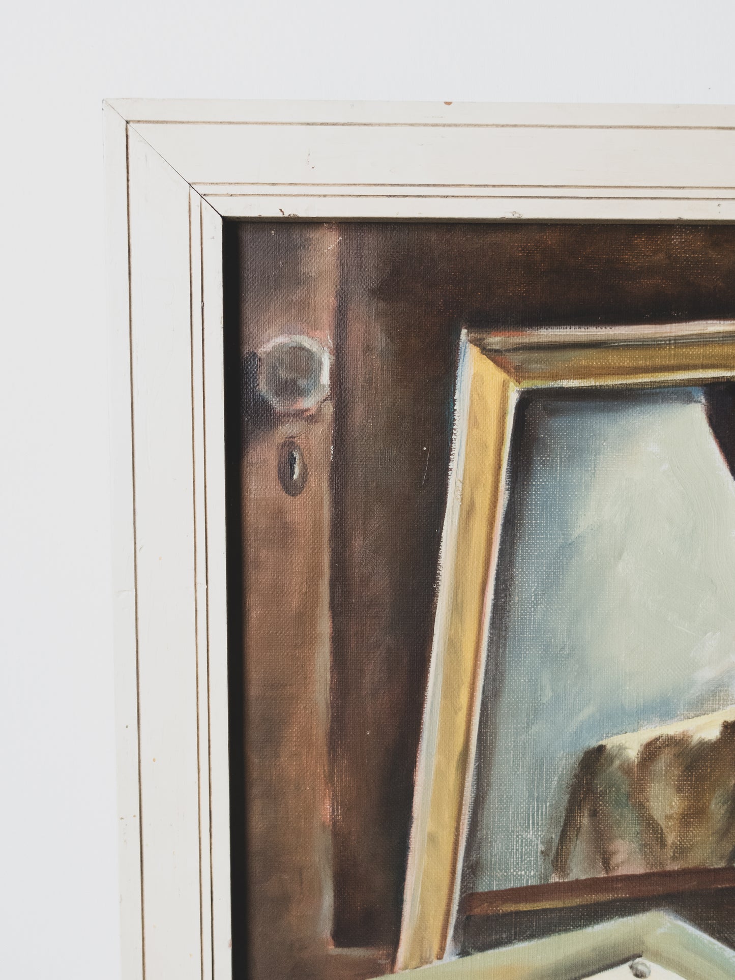 1940's Self Portrait - Oil Painting