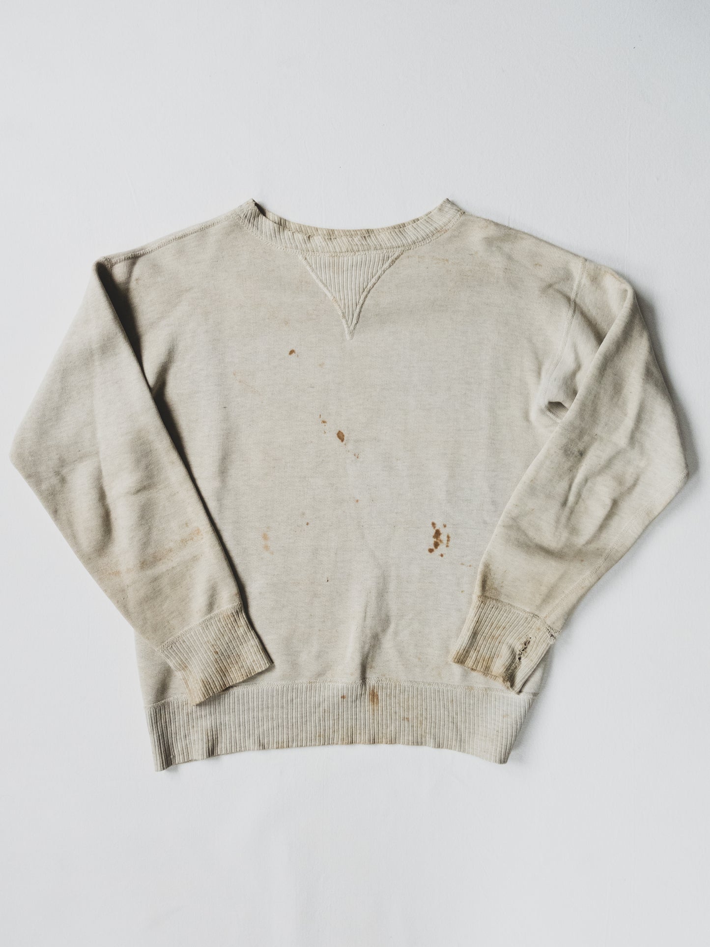 1940's Ribbed Sweat - M