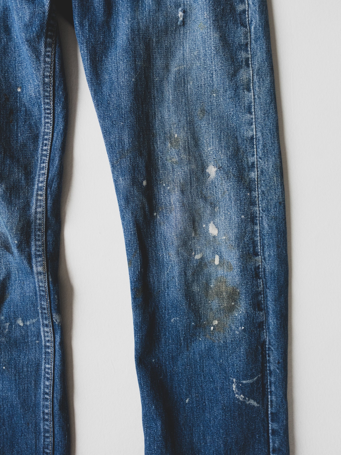 1950's Paint Splattered Cowboy Jeans - 29x33