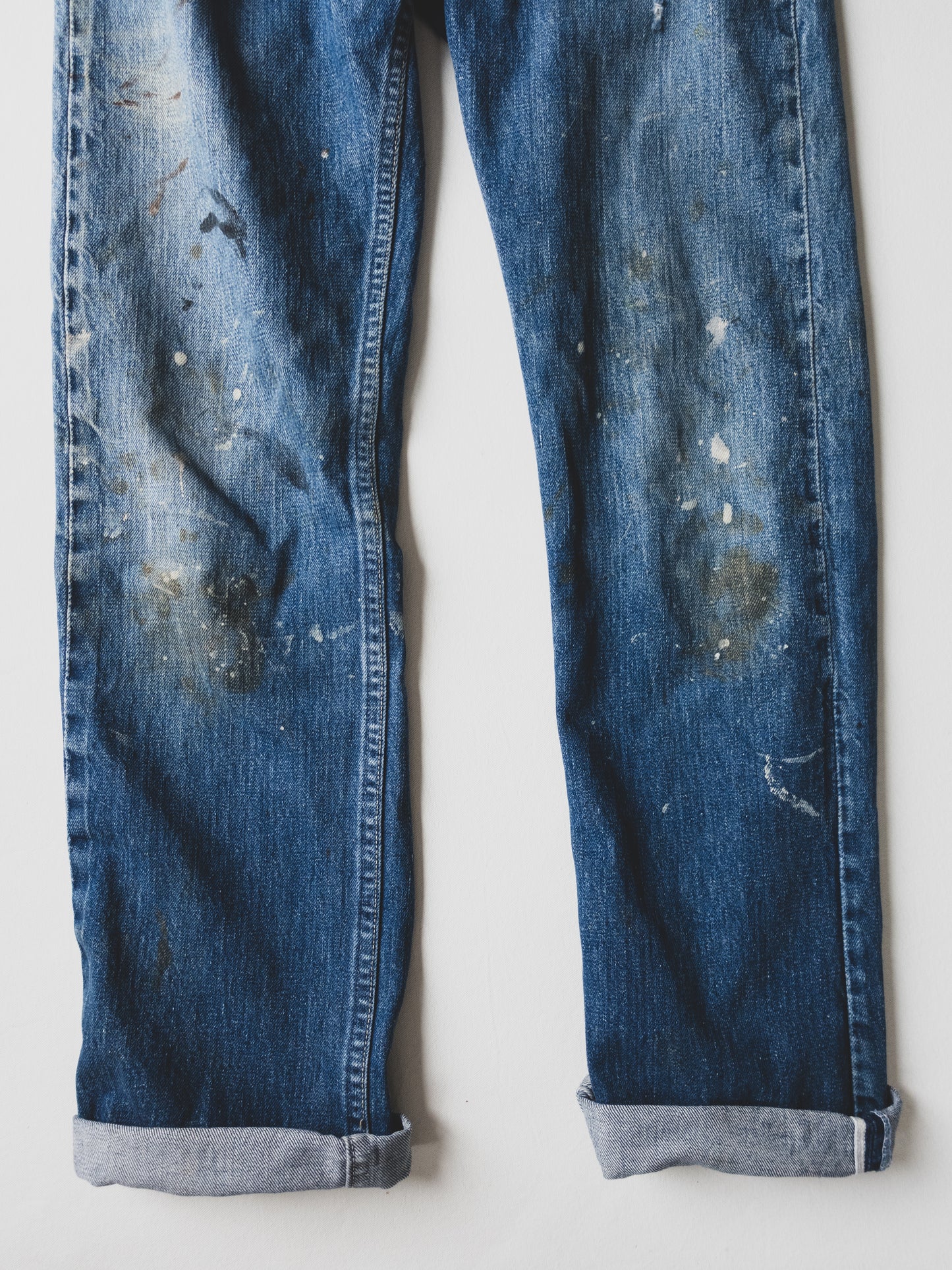 1950's Paint Splattered Cowboy Jeans - 29x33
