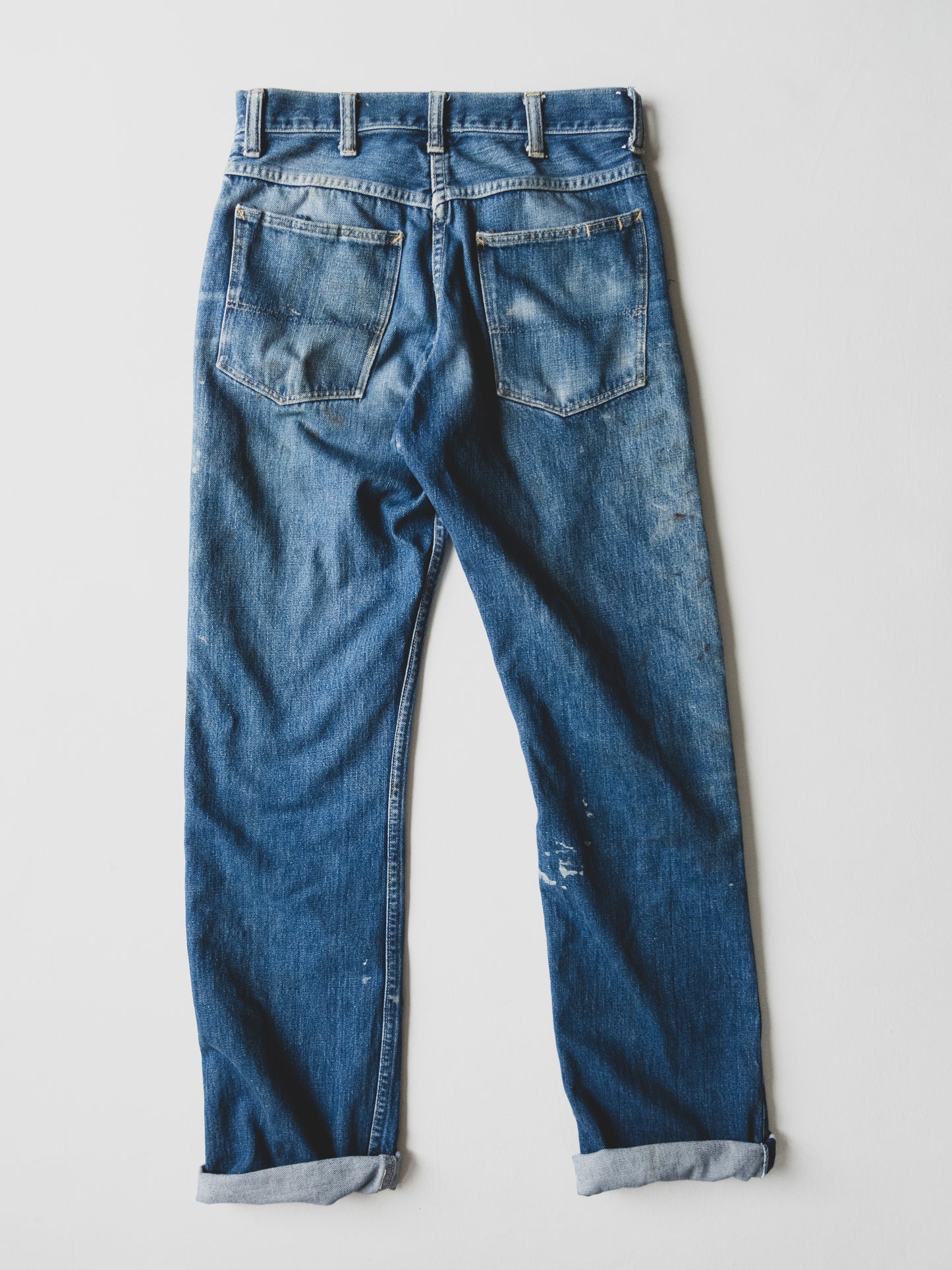 1950's Paint Splattered Cowboy Jeans - 29x33
