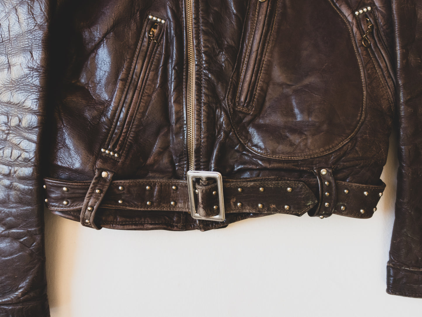 1950's Harley Davidson Horsehide Leather Jacket - M