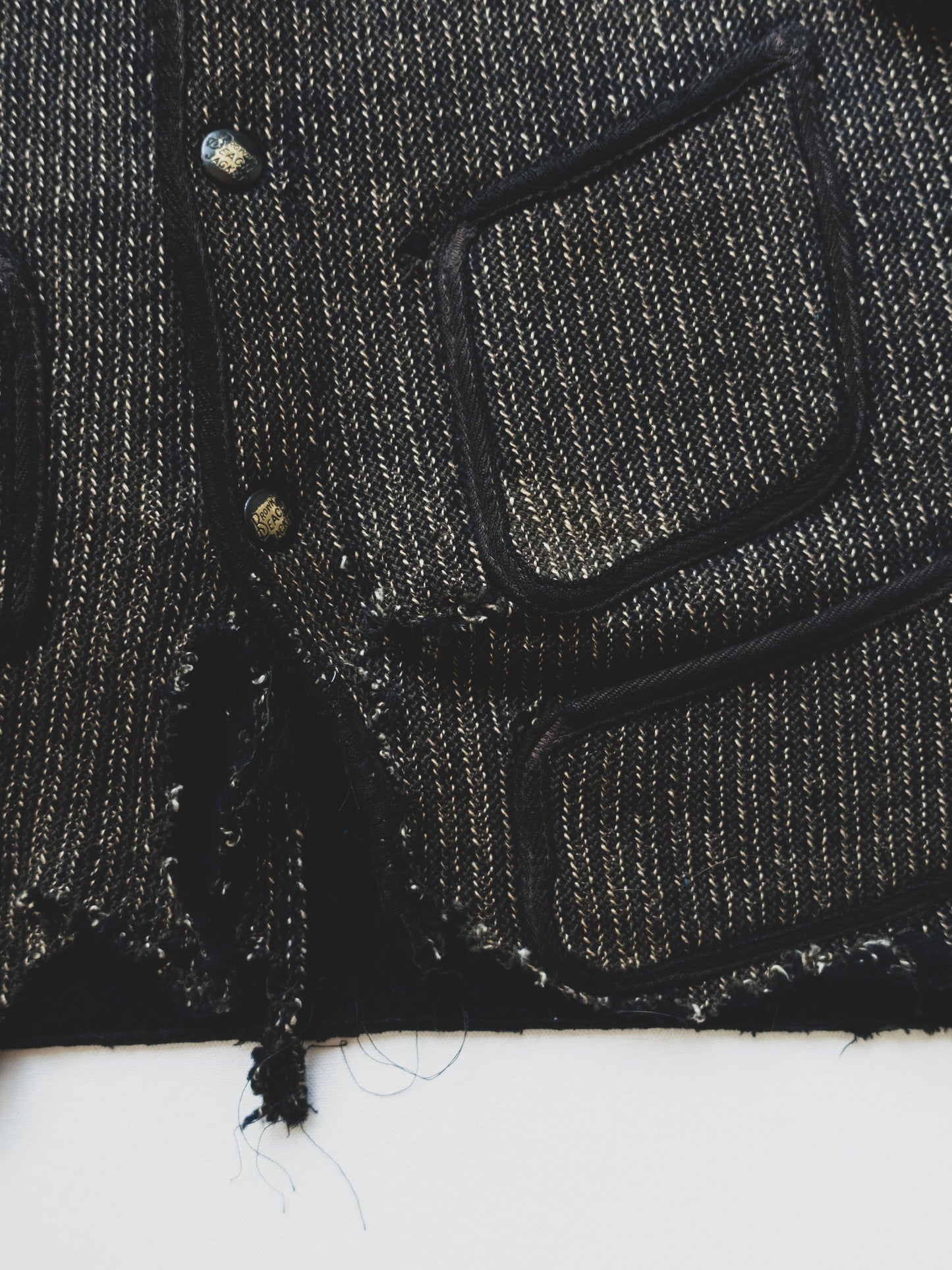 1950's Thrashed Browns Beach Vest - S