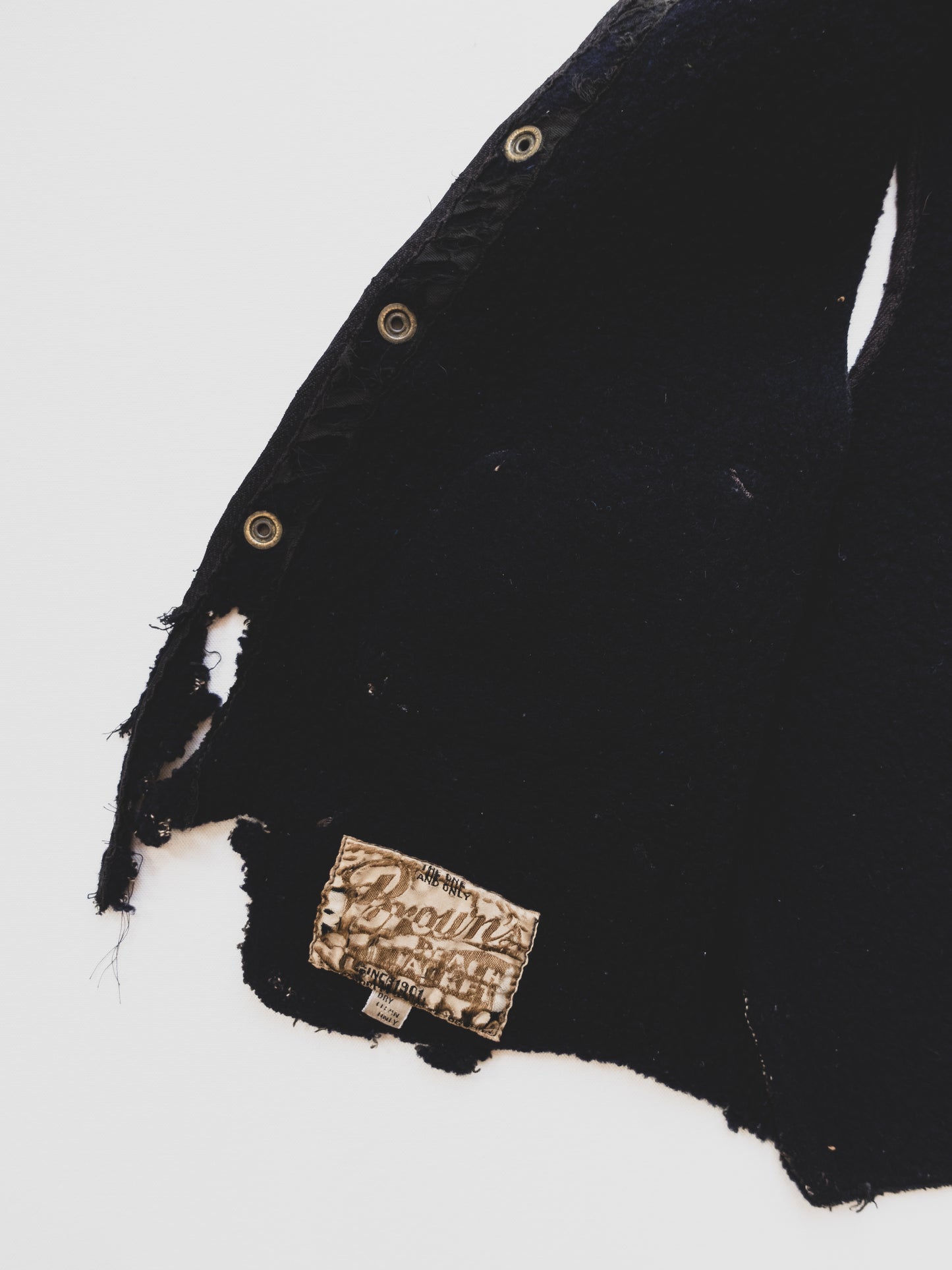 1950's Thrashed Browns Beach Vest - S