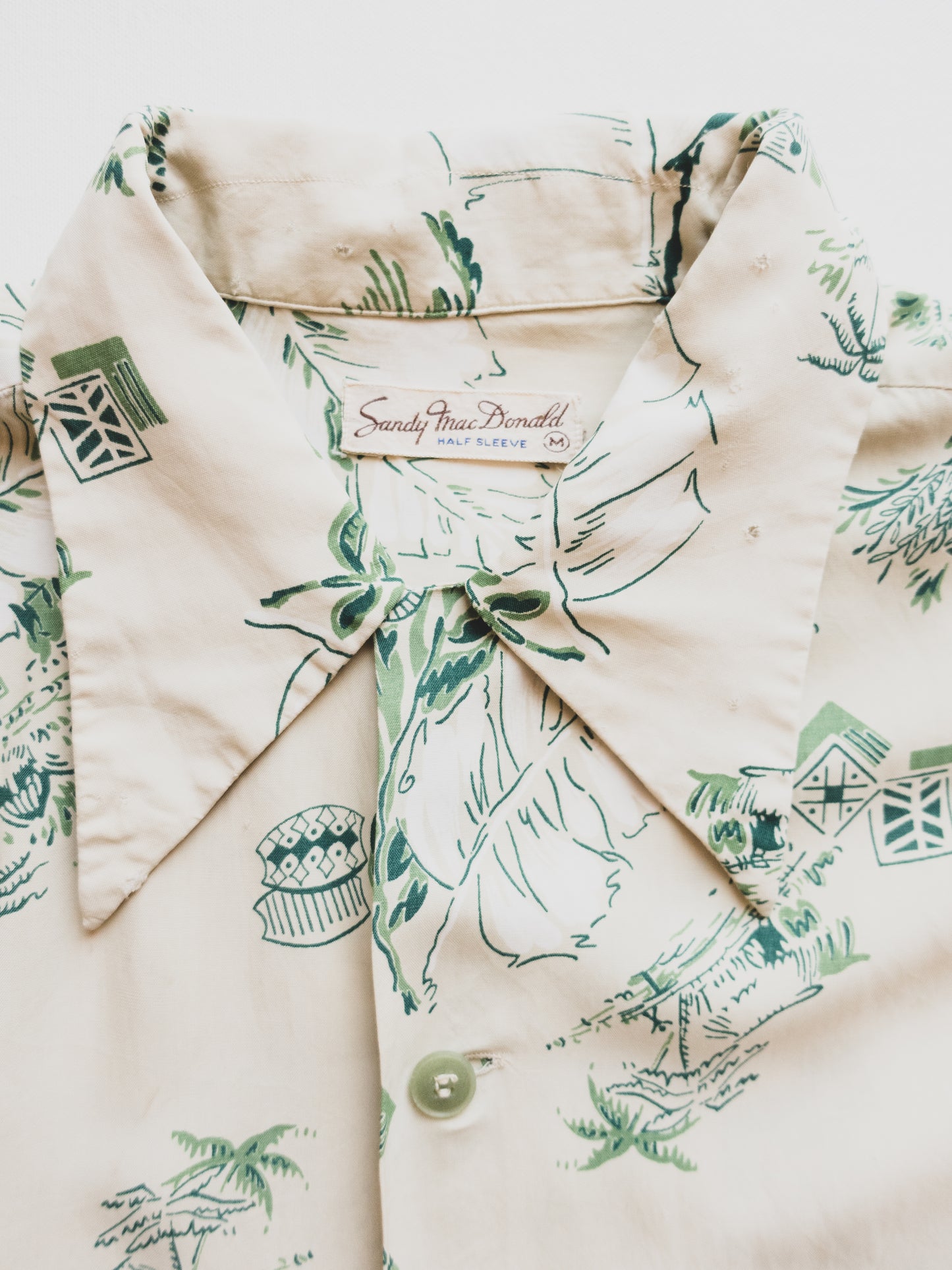 1940's Hawaiian Shirt - M