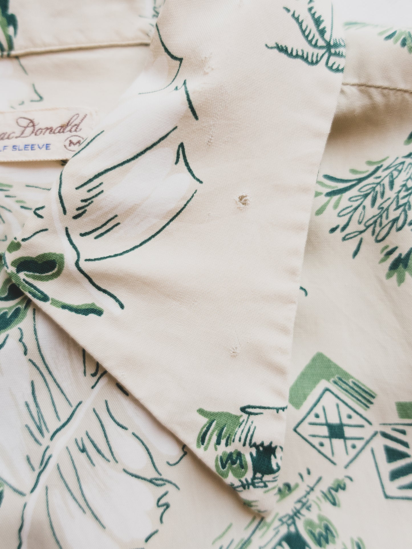 1940's Hawaiian Shirt - M