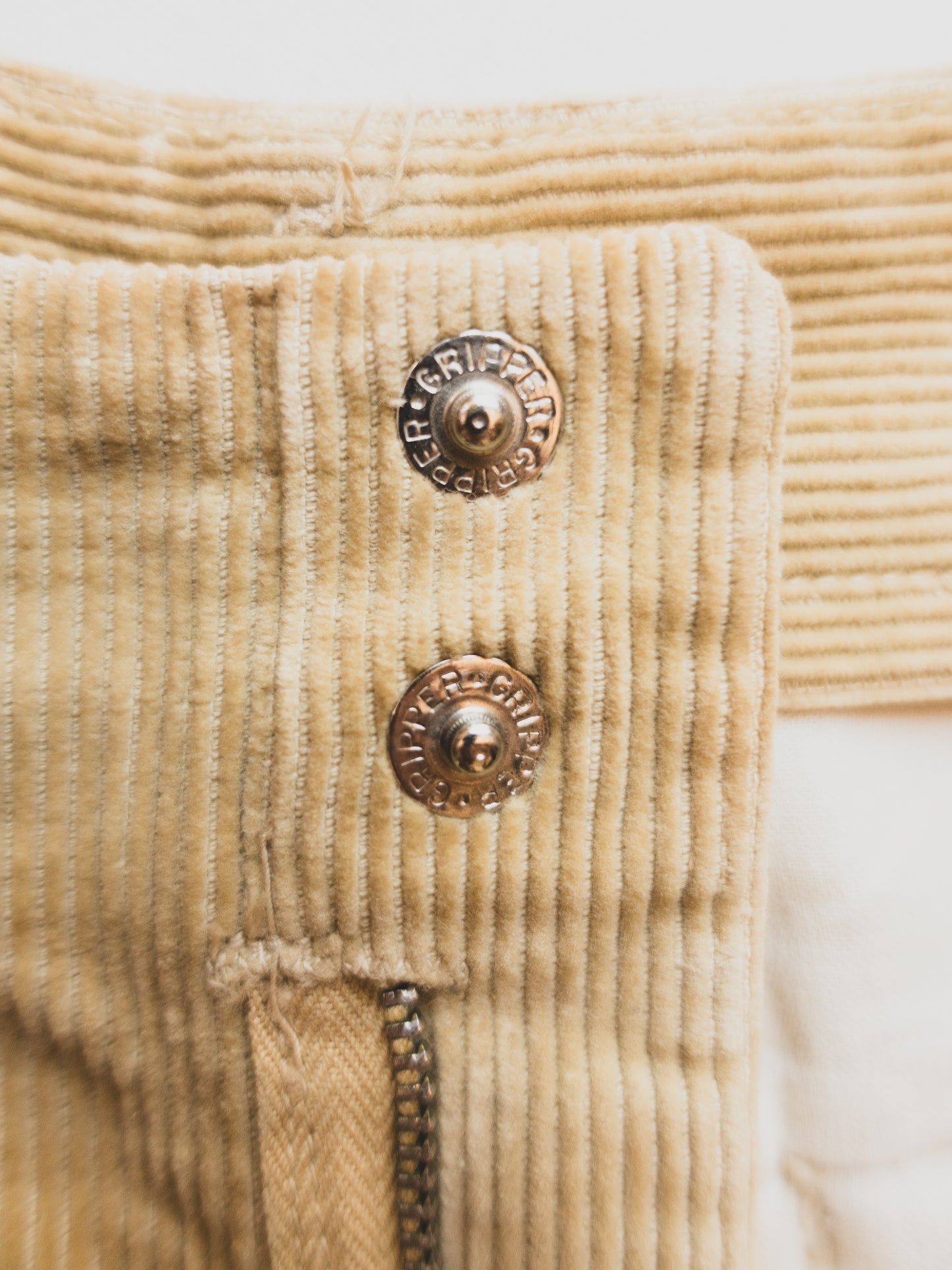 1940's Faded Corduroy Pants - 31x29