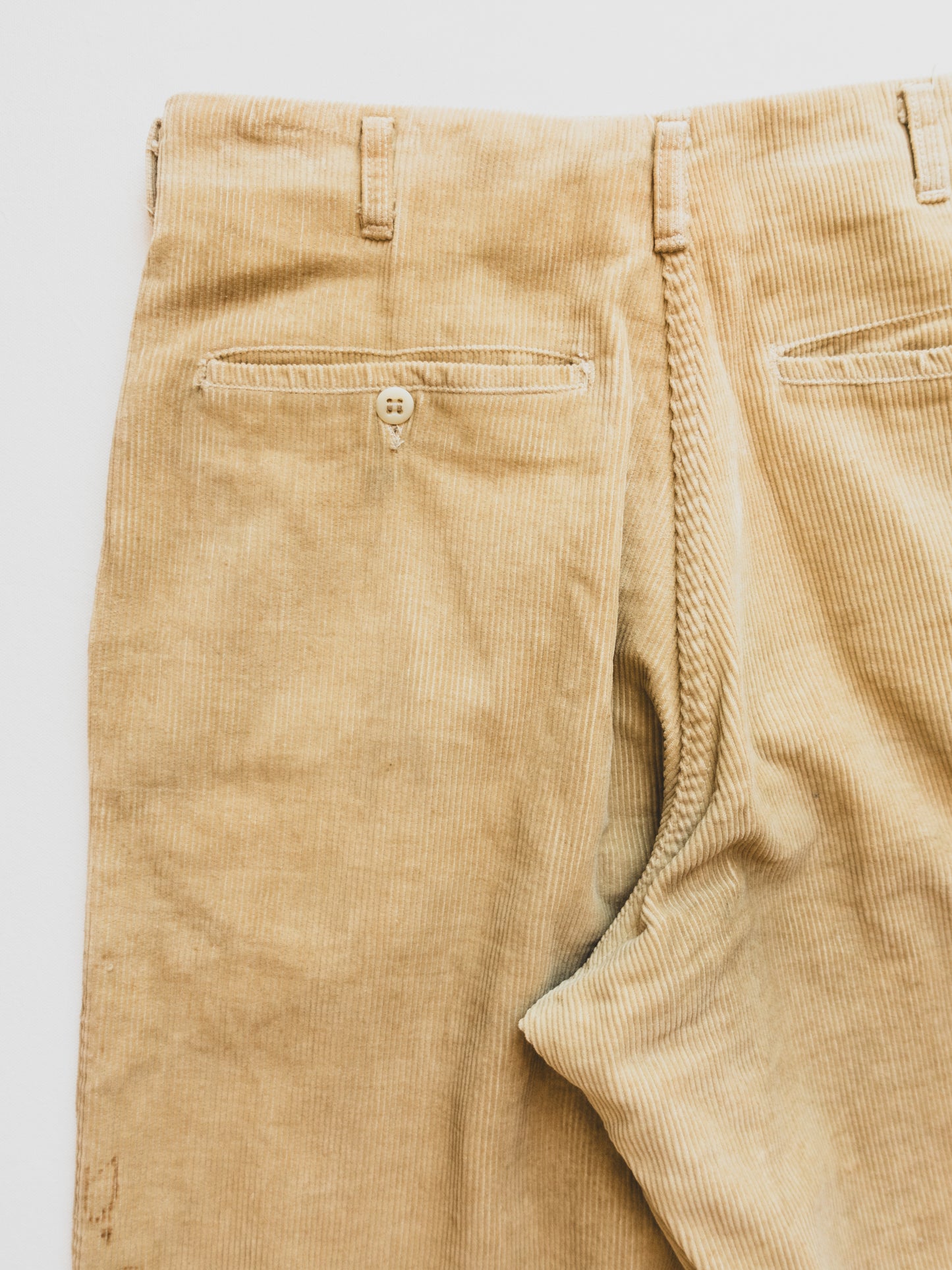 1940's Faded Corduroy Pants - 31x29