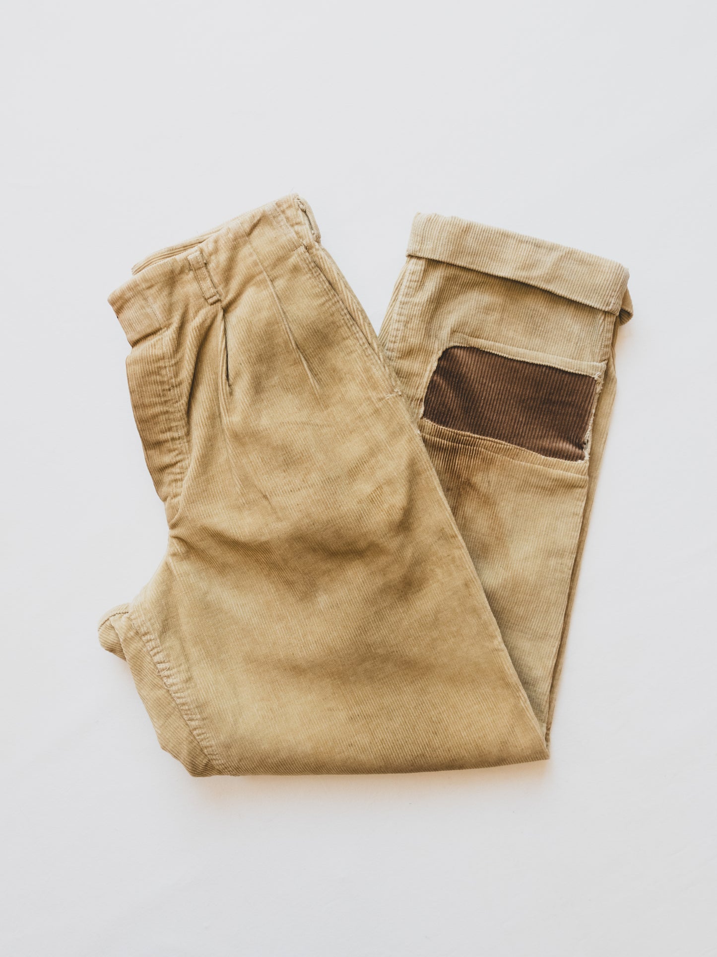 1940's Faded Corduroy Pants - 31x29