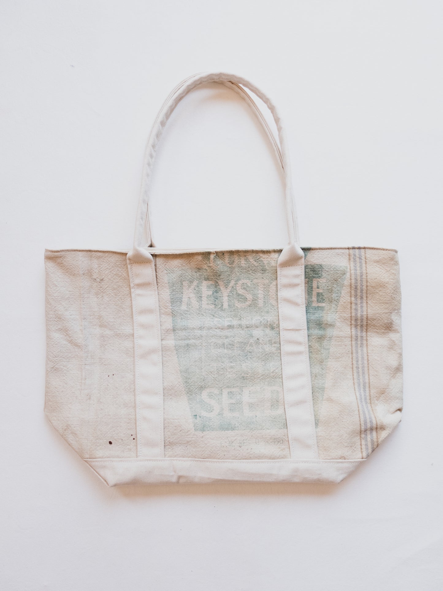 Feed Sack Boat Tote 011