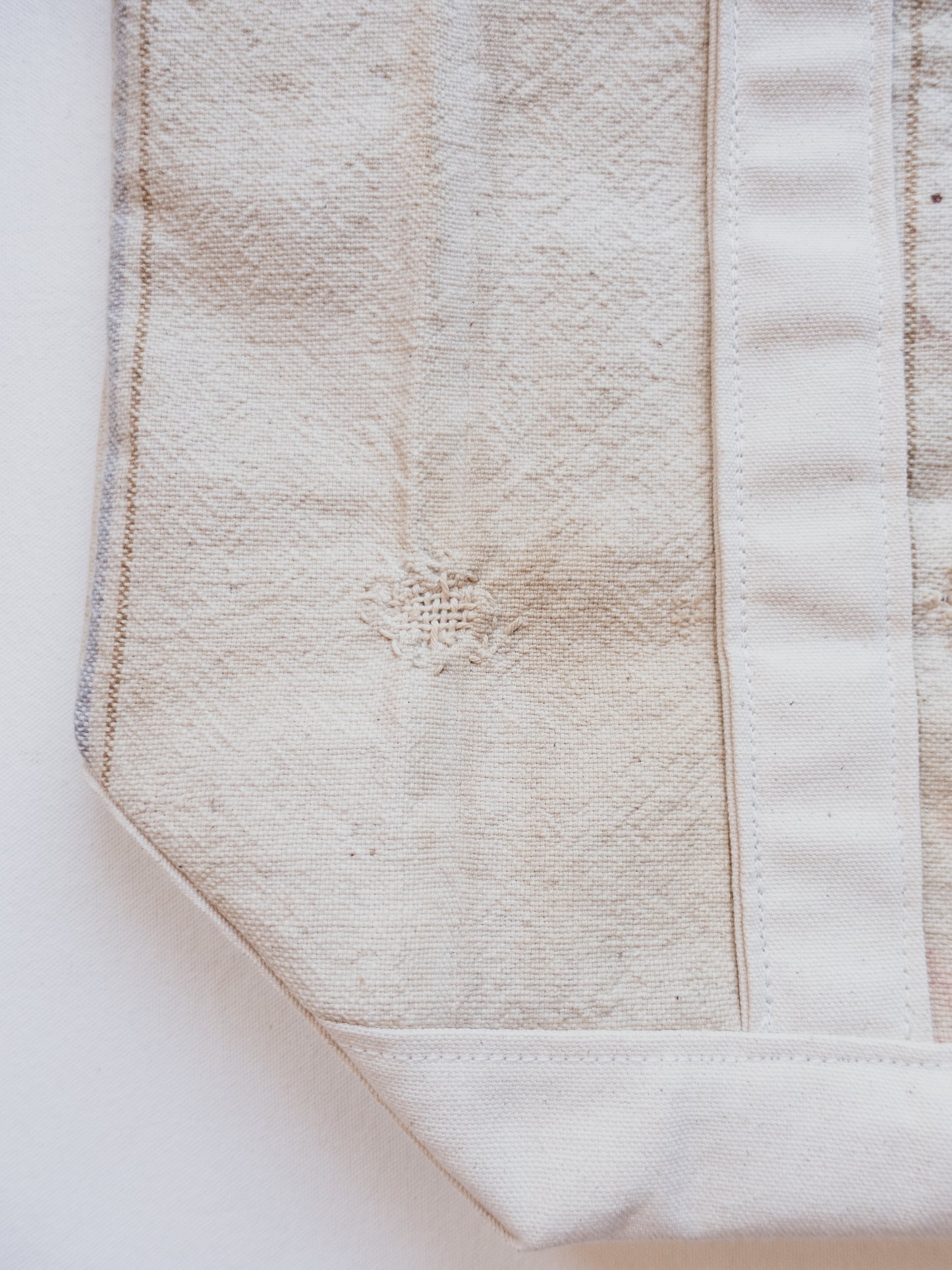 Feed Sack Boat Tote 011