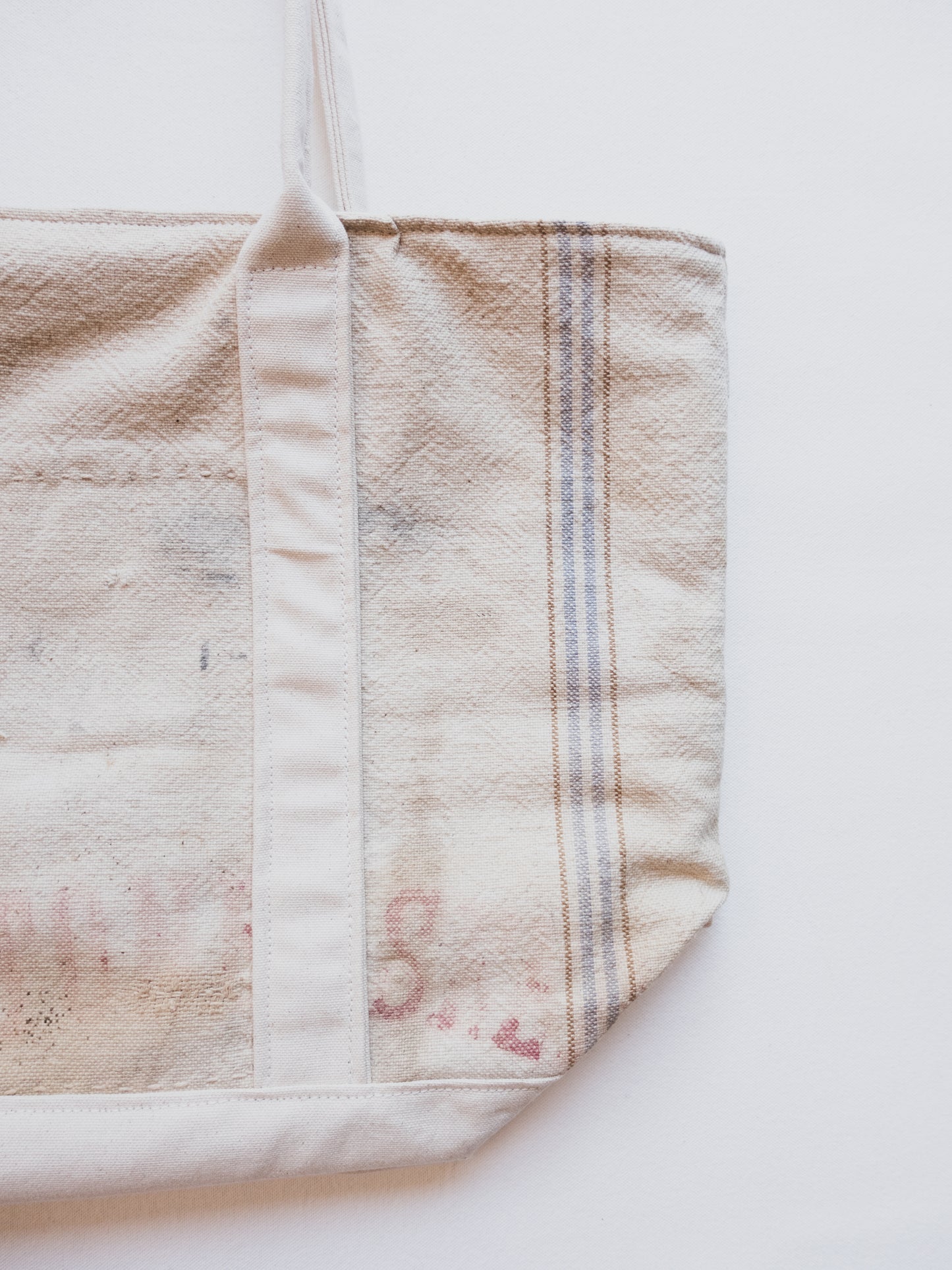 Feed Sack Boat Tote 011
