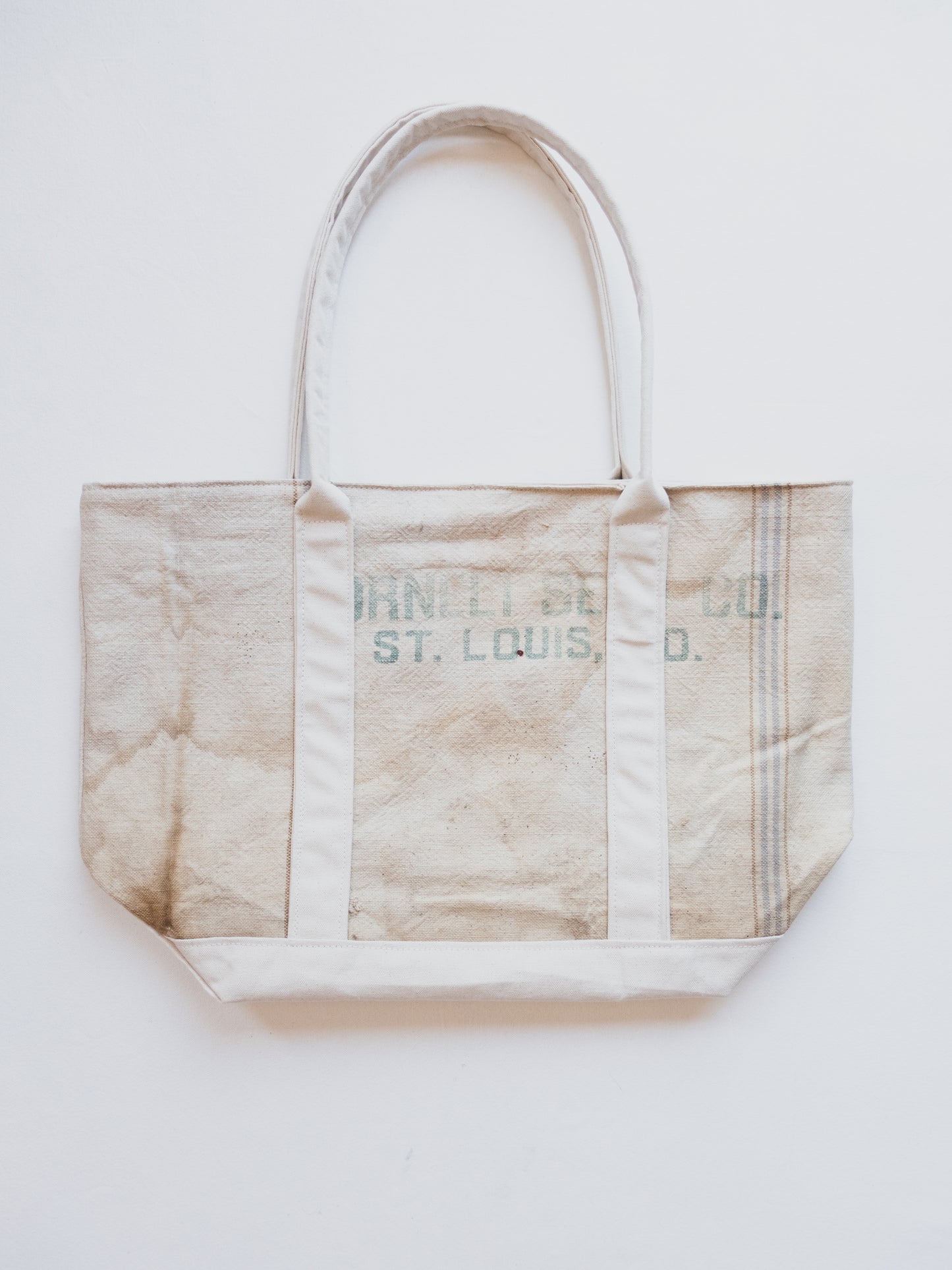 Feed Sack Boat Tote 012
