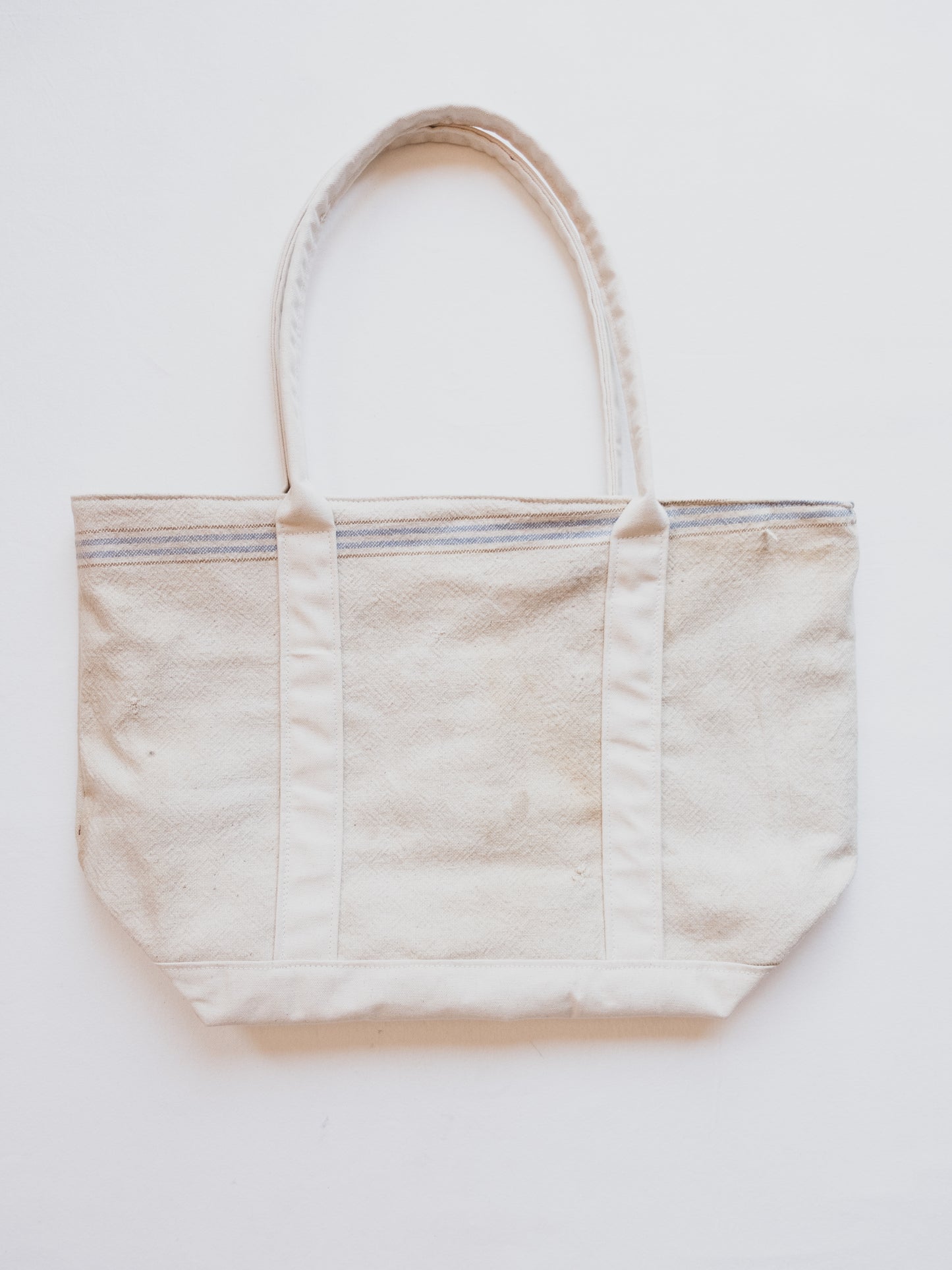 Feed Sack Boat Tote 012