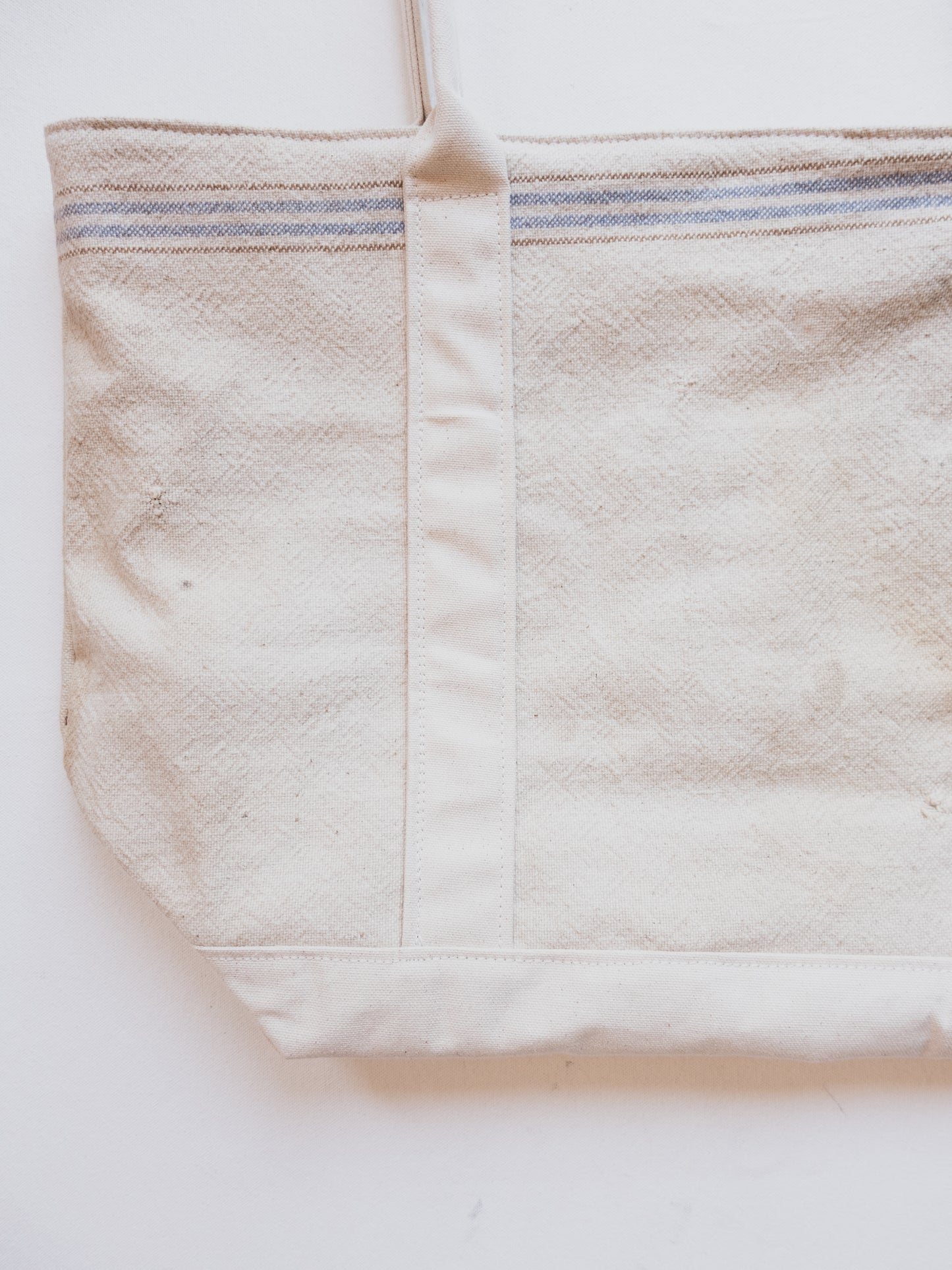 Feed Sack Boat Tote 012