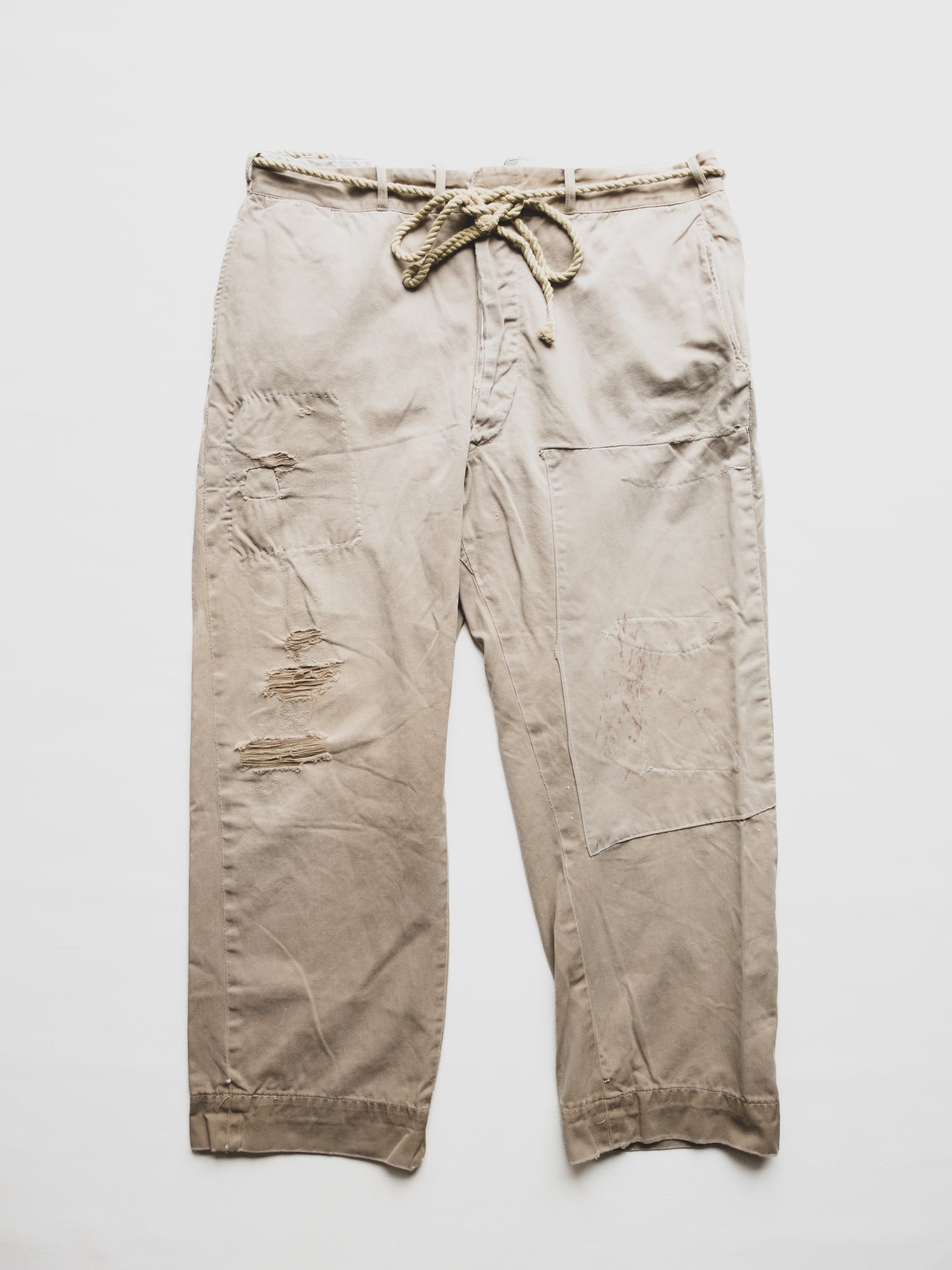 1940's Patched Work Pants - 38x30