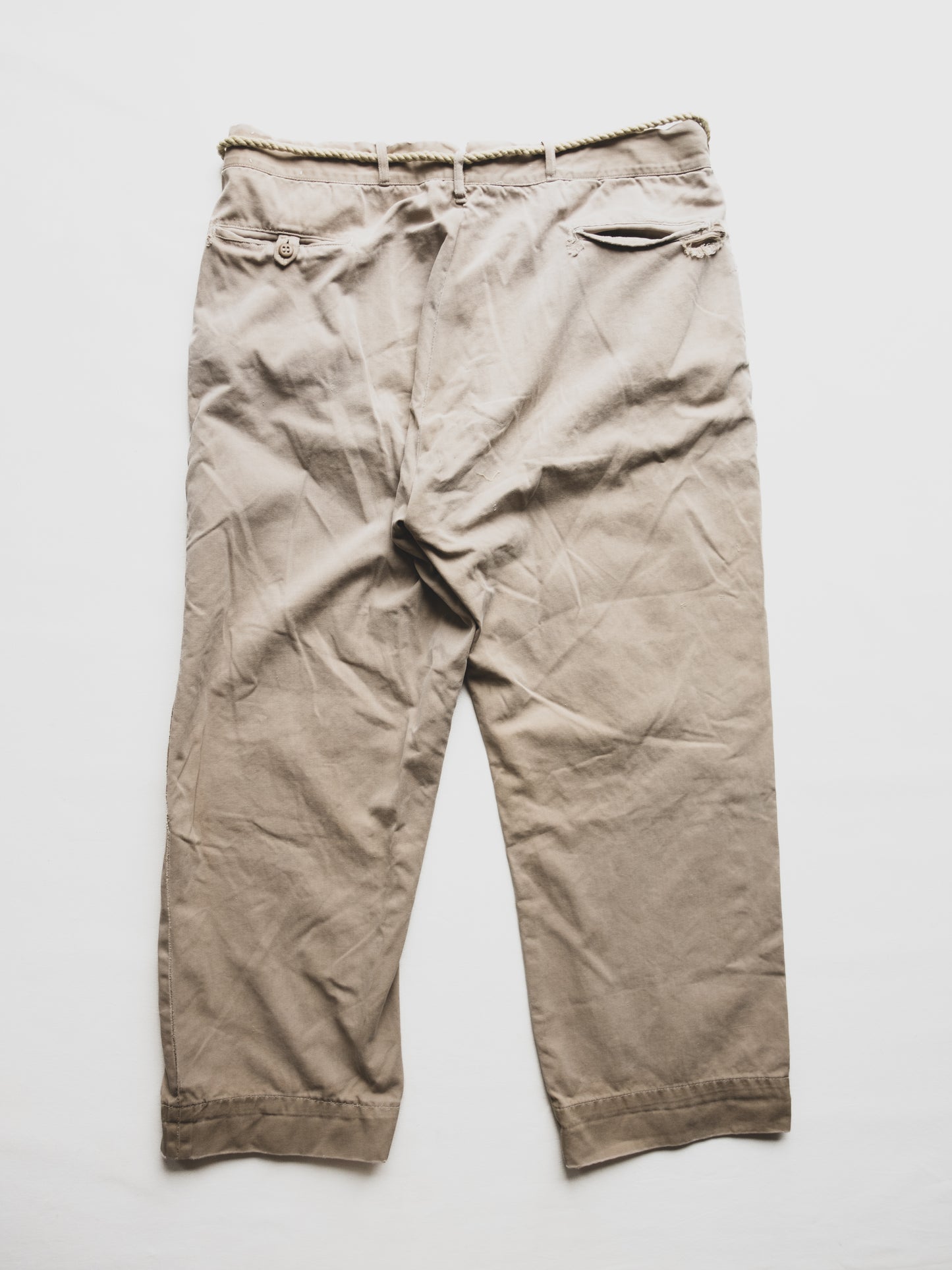 1940's Patched Work Pants - 38x30