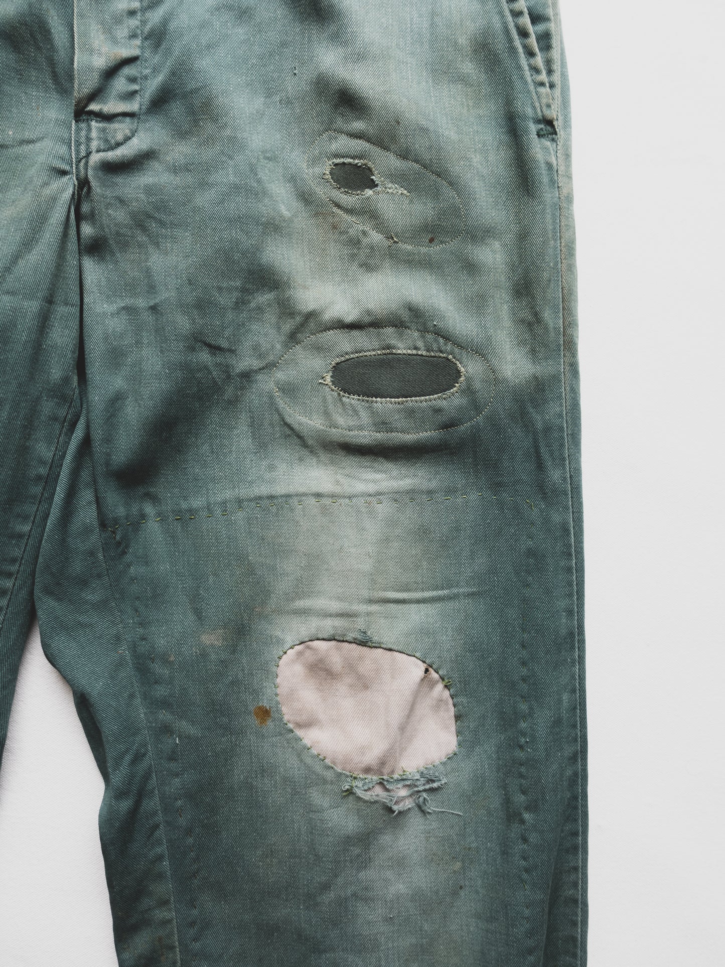 1940's Patched Work Pants - 30x28