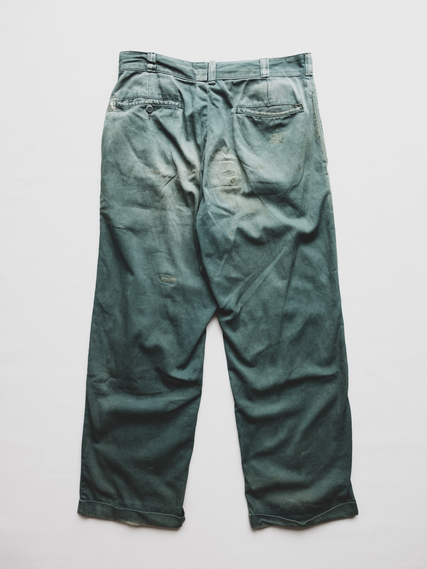 1940's Patched Work Pants - 30x28