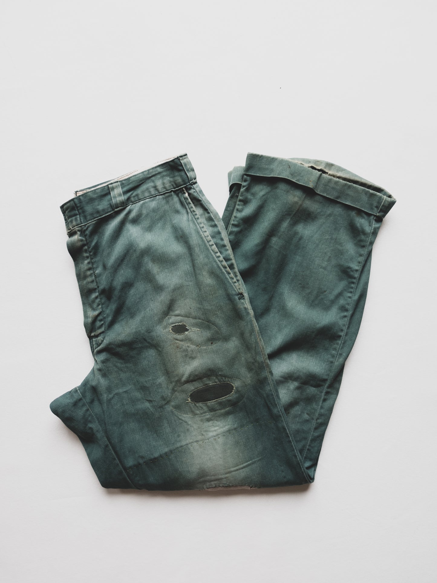 1940's Patched Work Pants - 30x28