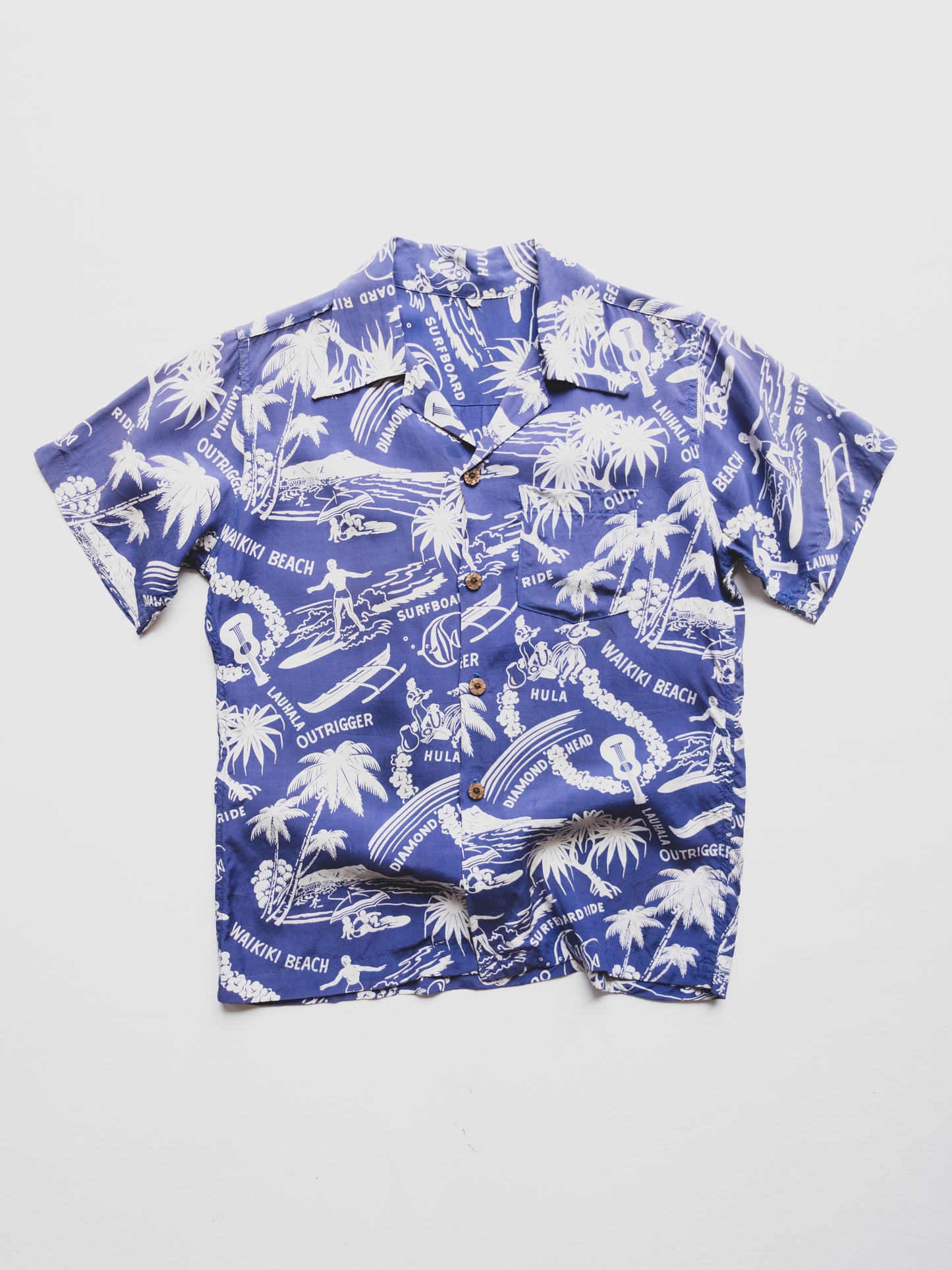 1940's Hawaiian Shirt - S