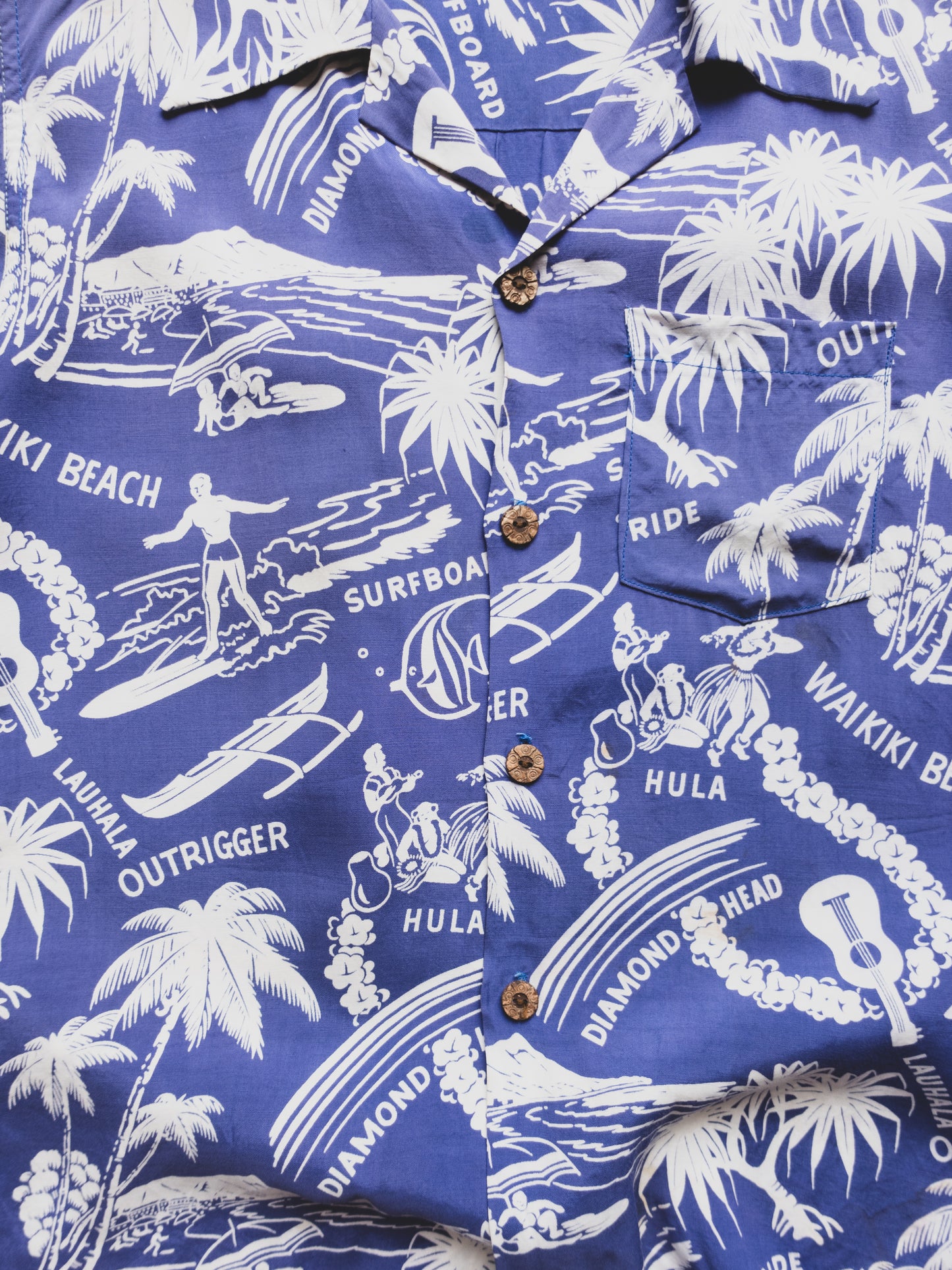 1940's Hawaiian Shirt - S