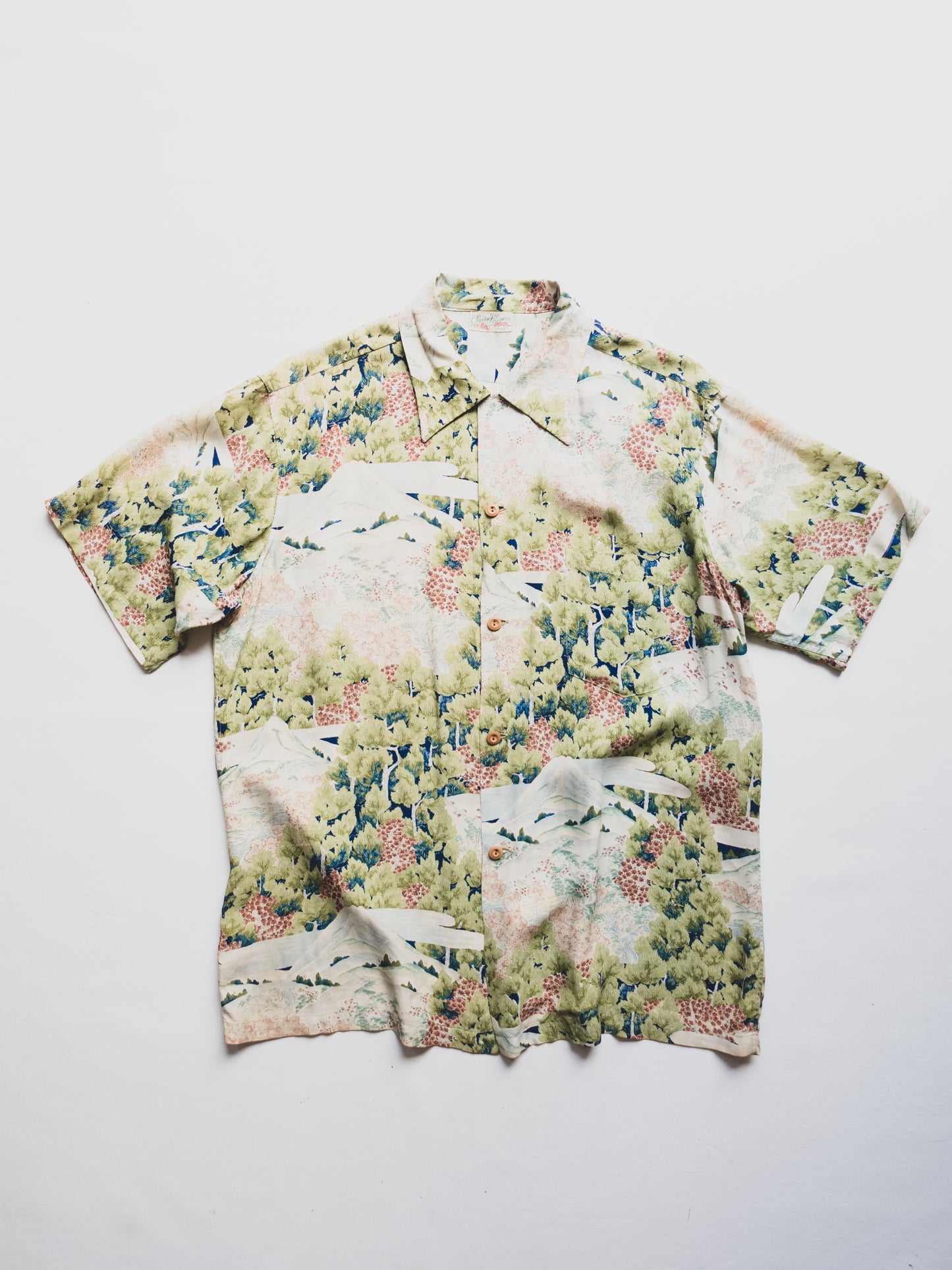 1940's Rare Hawaiian Shirt - L/XL