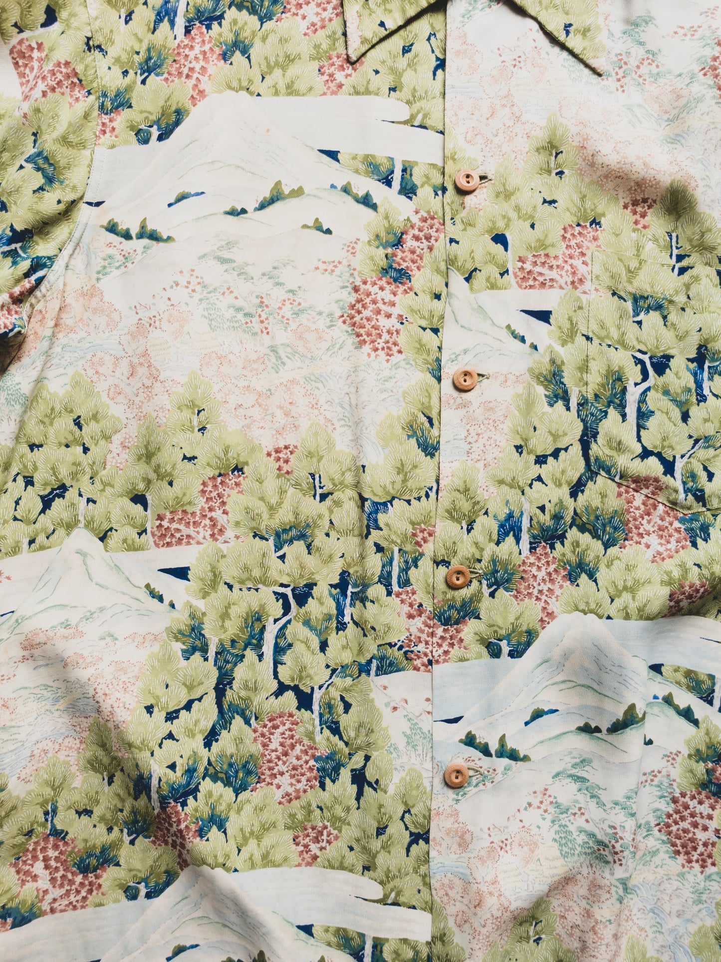 1940's Rare Hawaiian Shirt - L/XL