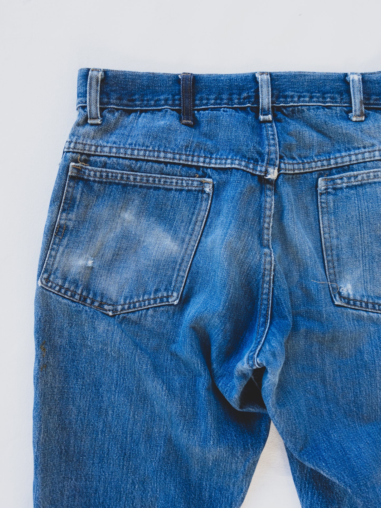 1960's Patched Cowboy Jeans - 34x30