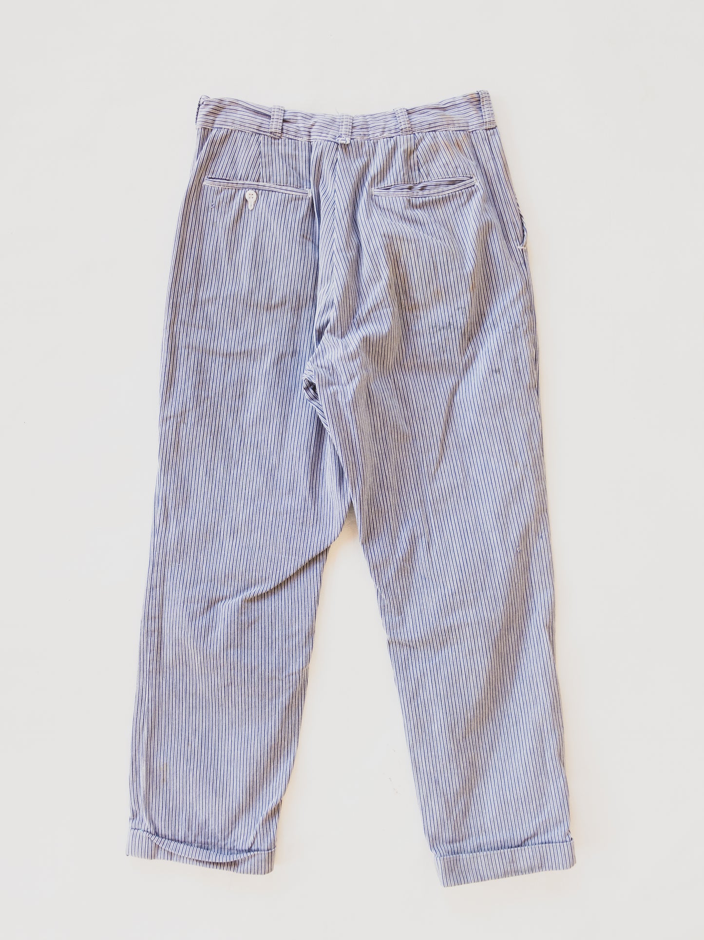 1940's Stripe Work Pants - 31x29
