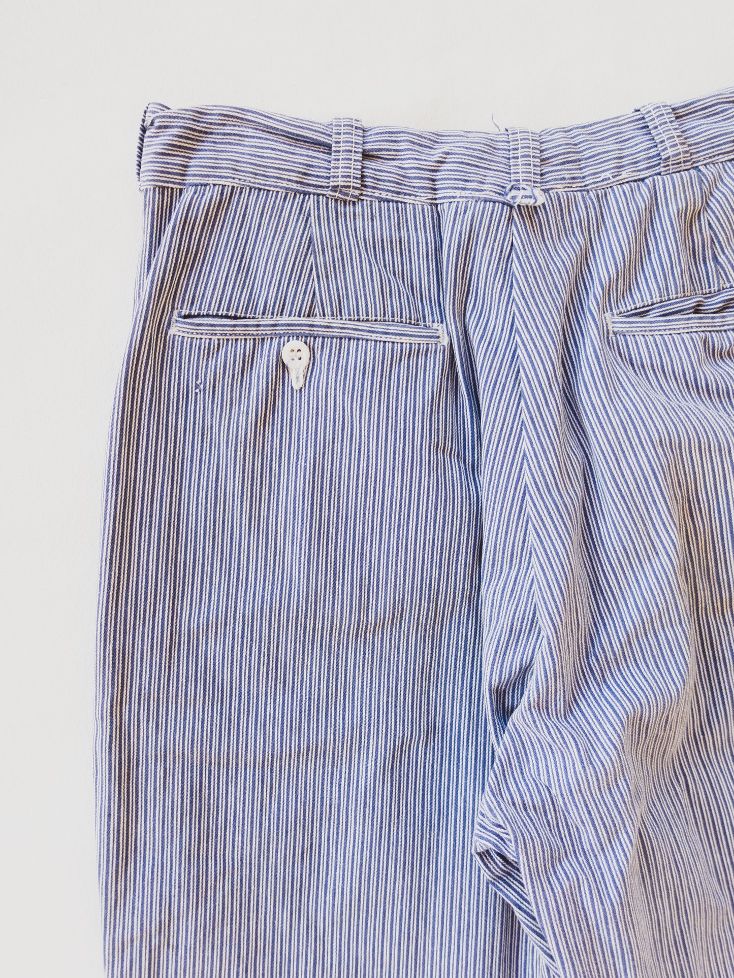 1940's Stripe Work Pants - 31x29