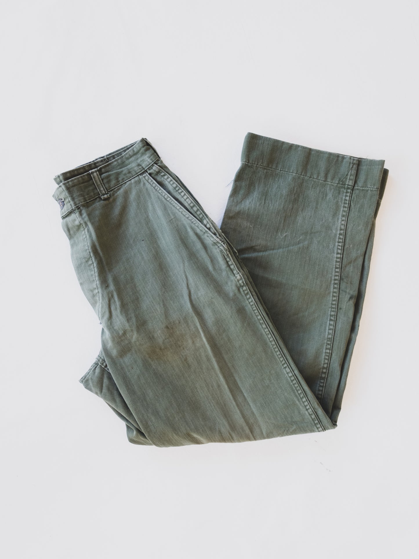 1940's Patched HBT Pants - 30x31