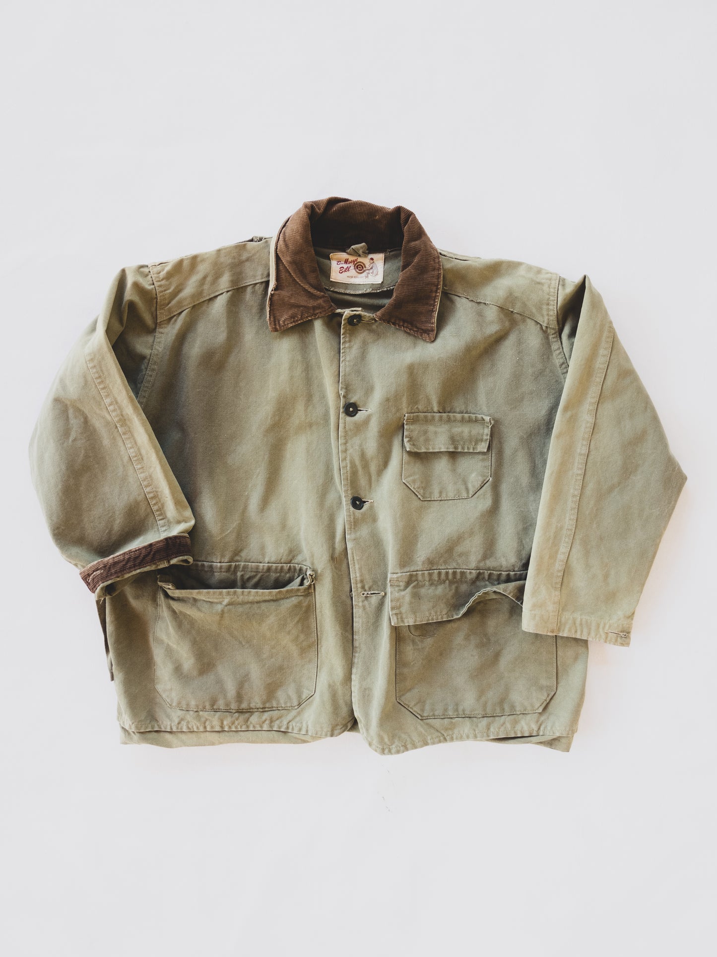 1950's Faded Green Hunting Jacket - M/L