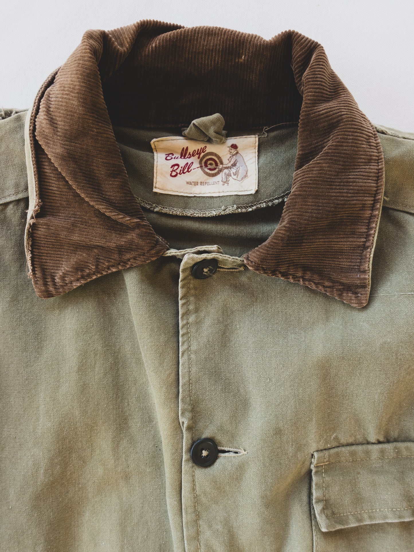 1950's Faded Green Hunting Jacket - M/L