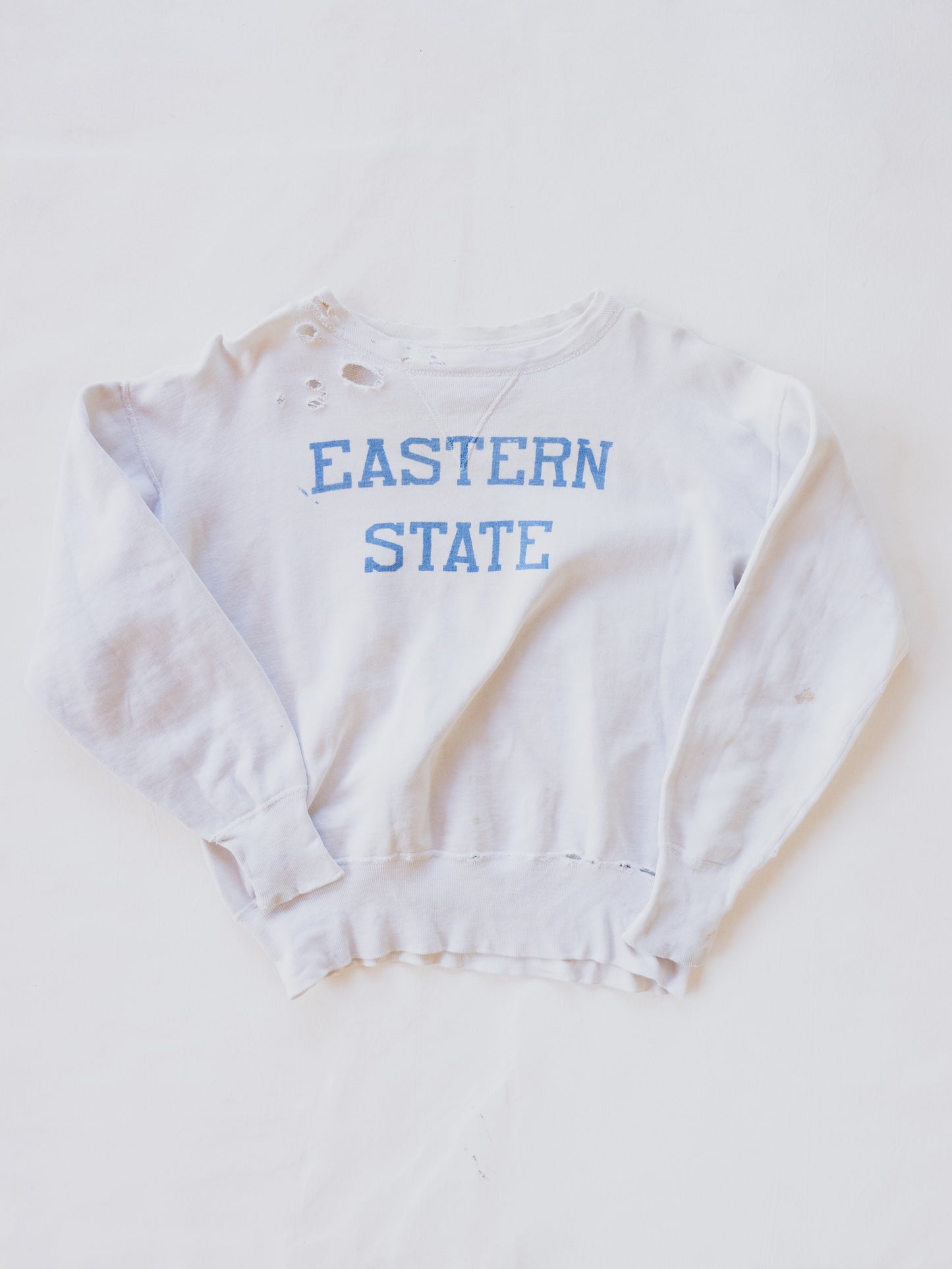 1950's Tattered " Eastern State " Sweat - M/L