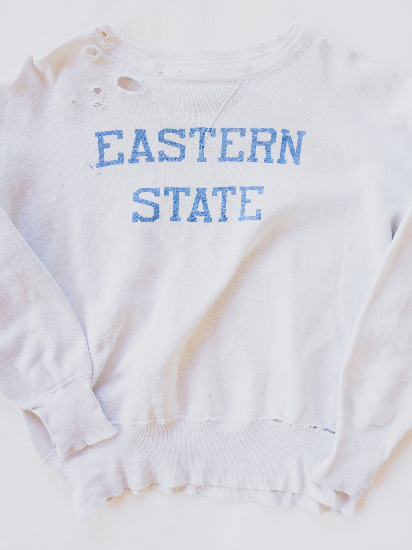 1950's Tattered " Eastern State " Sweat - M/L