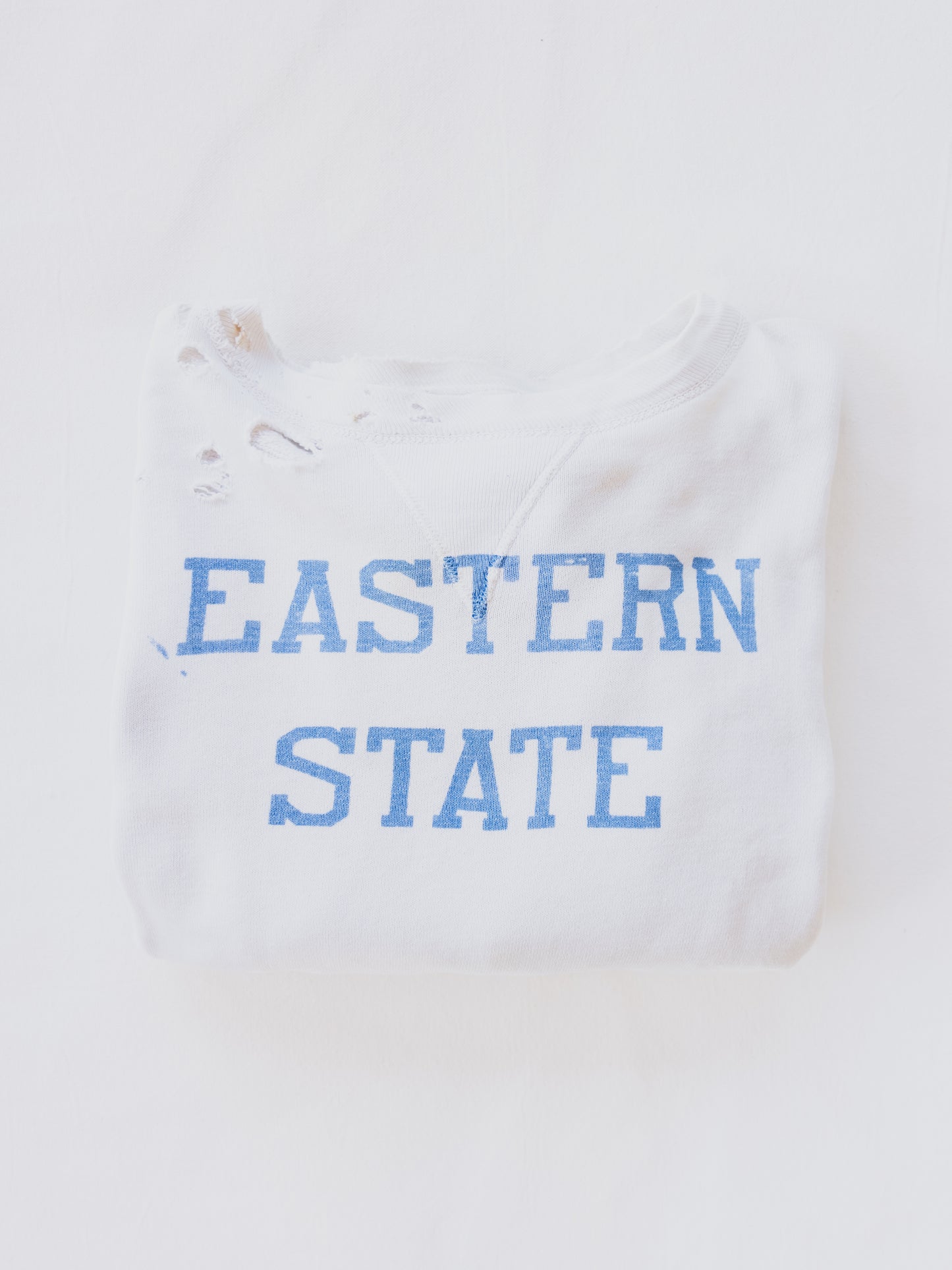1950's Tattered " Eastern State " Sweat - M/L
