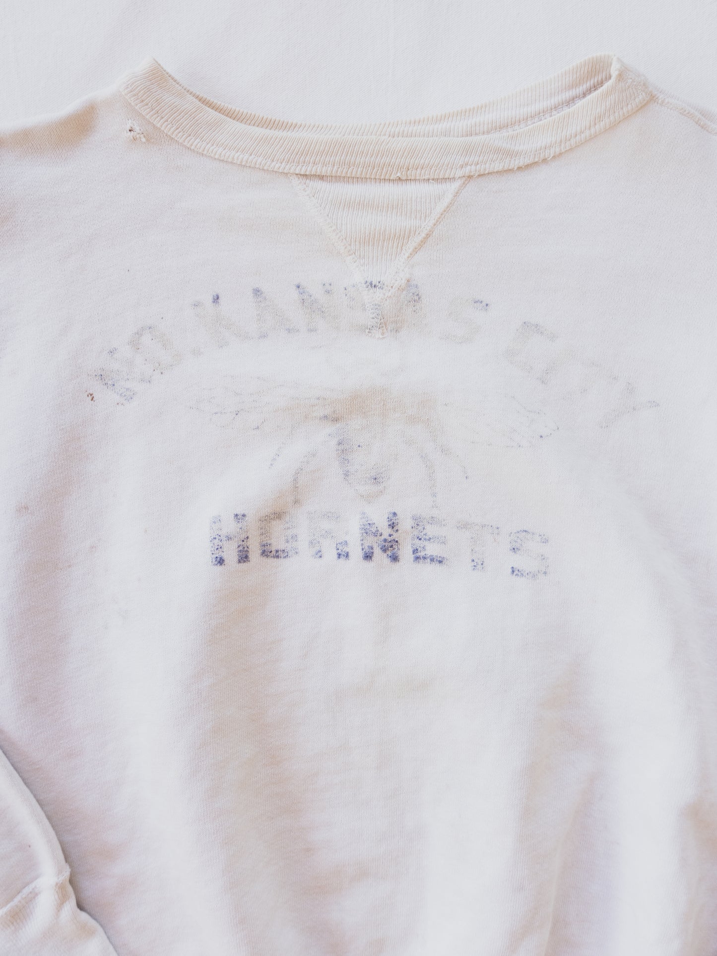 1940's Faded " No. Kansas City Hornets " Sweat - M/L