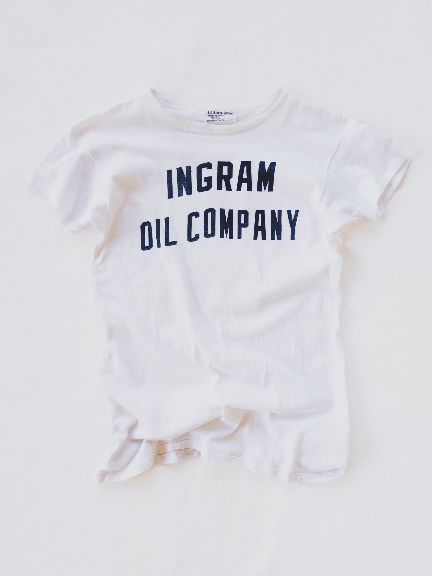 1940's " Ingram Oil Company " Tee - S/M