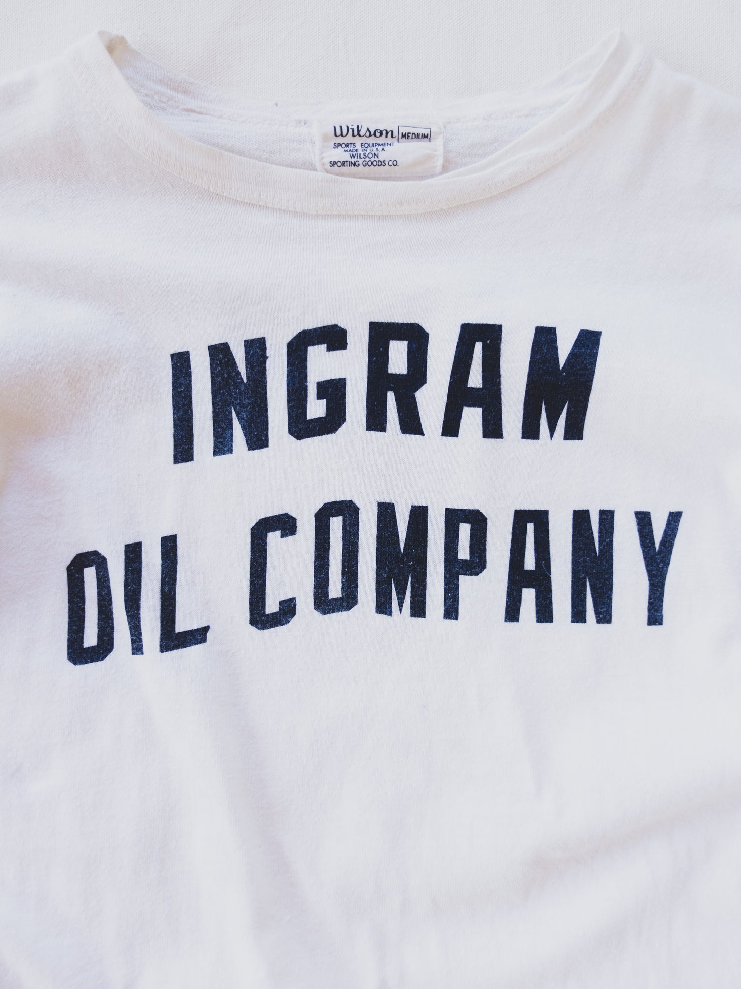 1940's " Ingram Oil Company " Tee - S/M