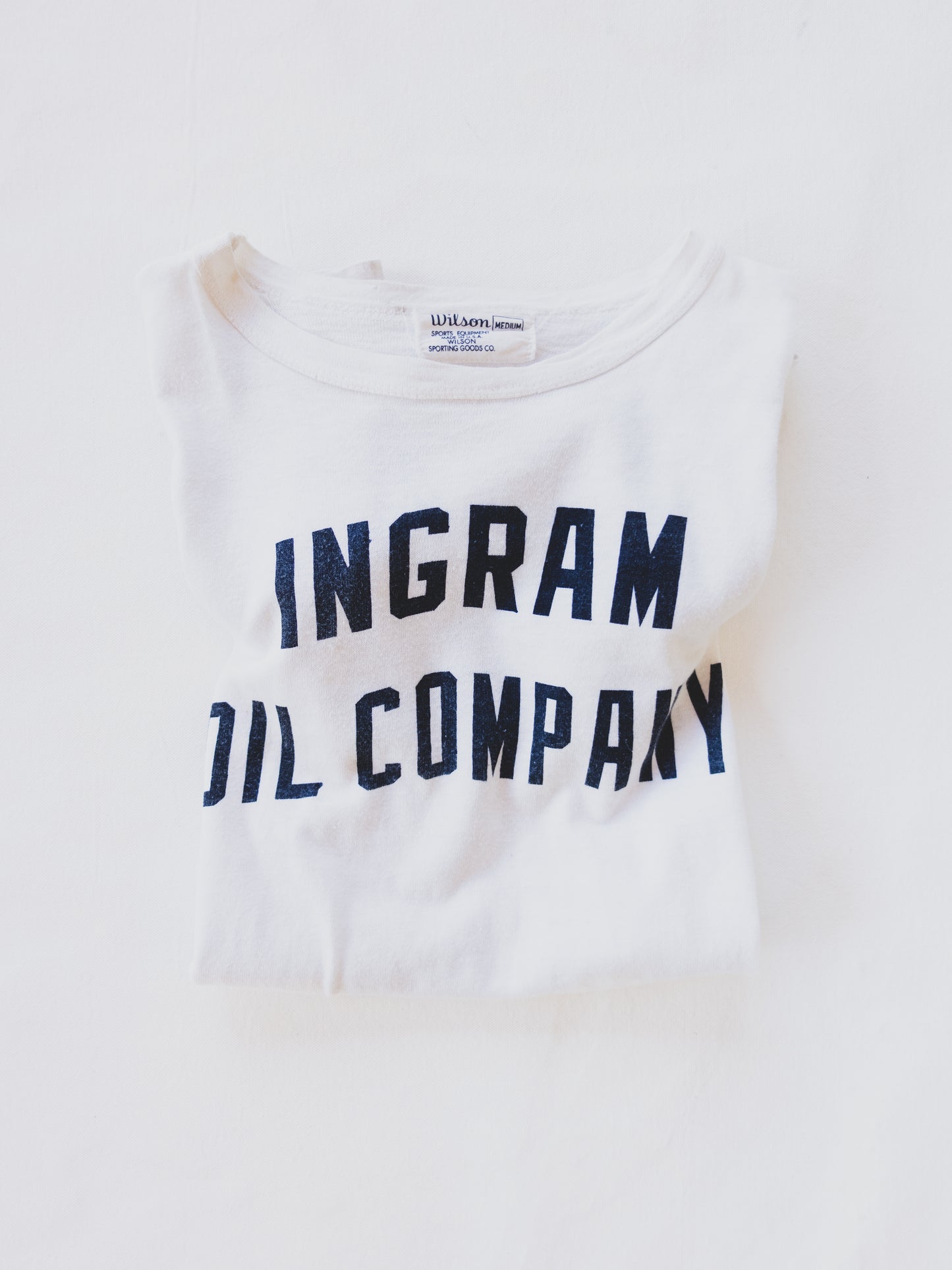 1940's " Ingram Oil Company " Tee - S/M