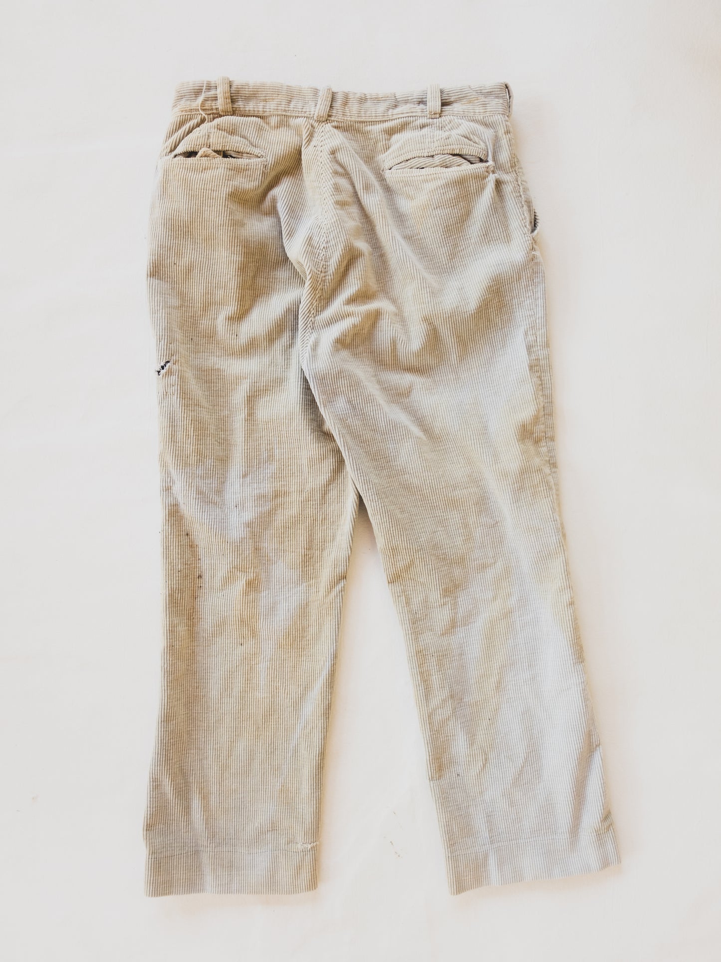 1930's Faded Corduroy Pants - 33x28