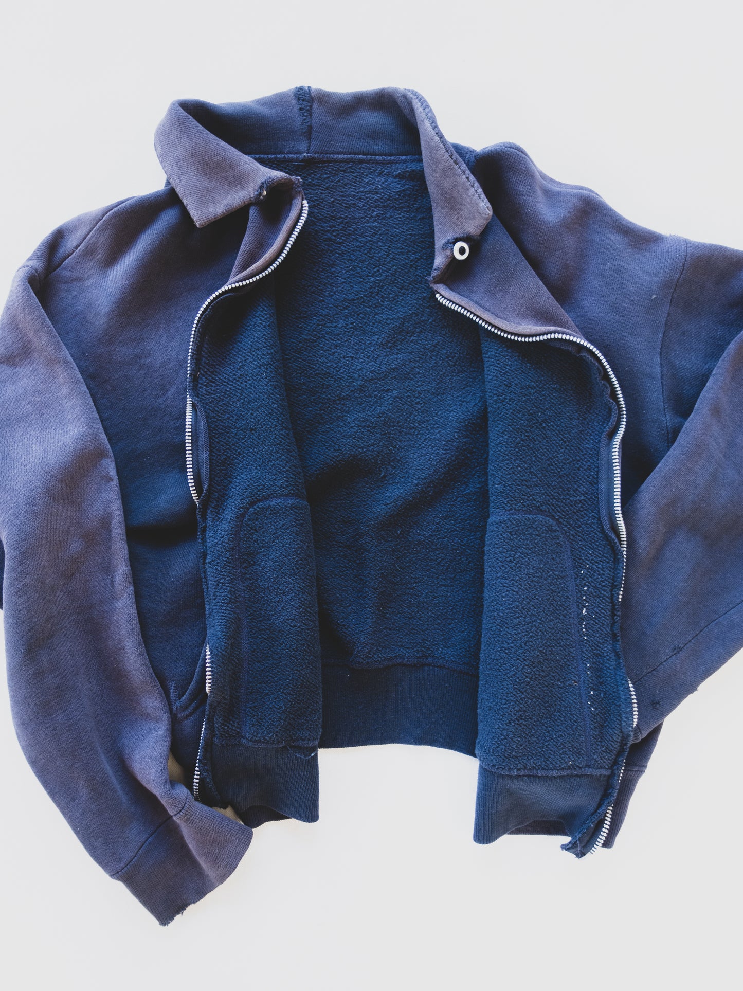 1950's Faded Zip-Up Sweat - S