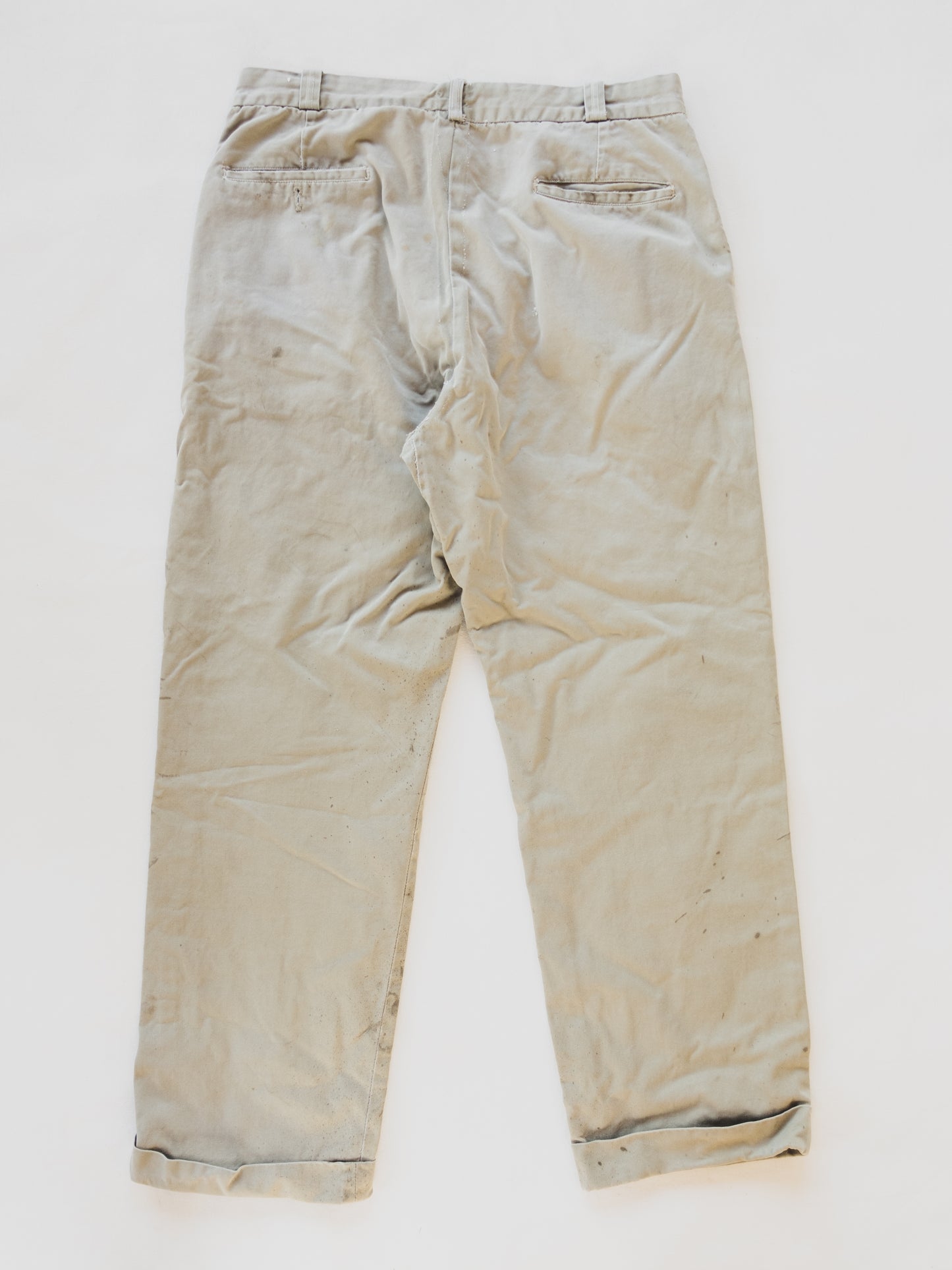 1950's Paint Splattered Work Pants - 34x30