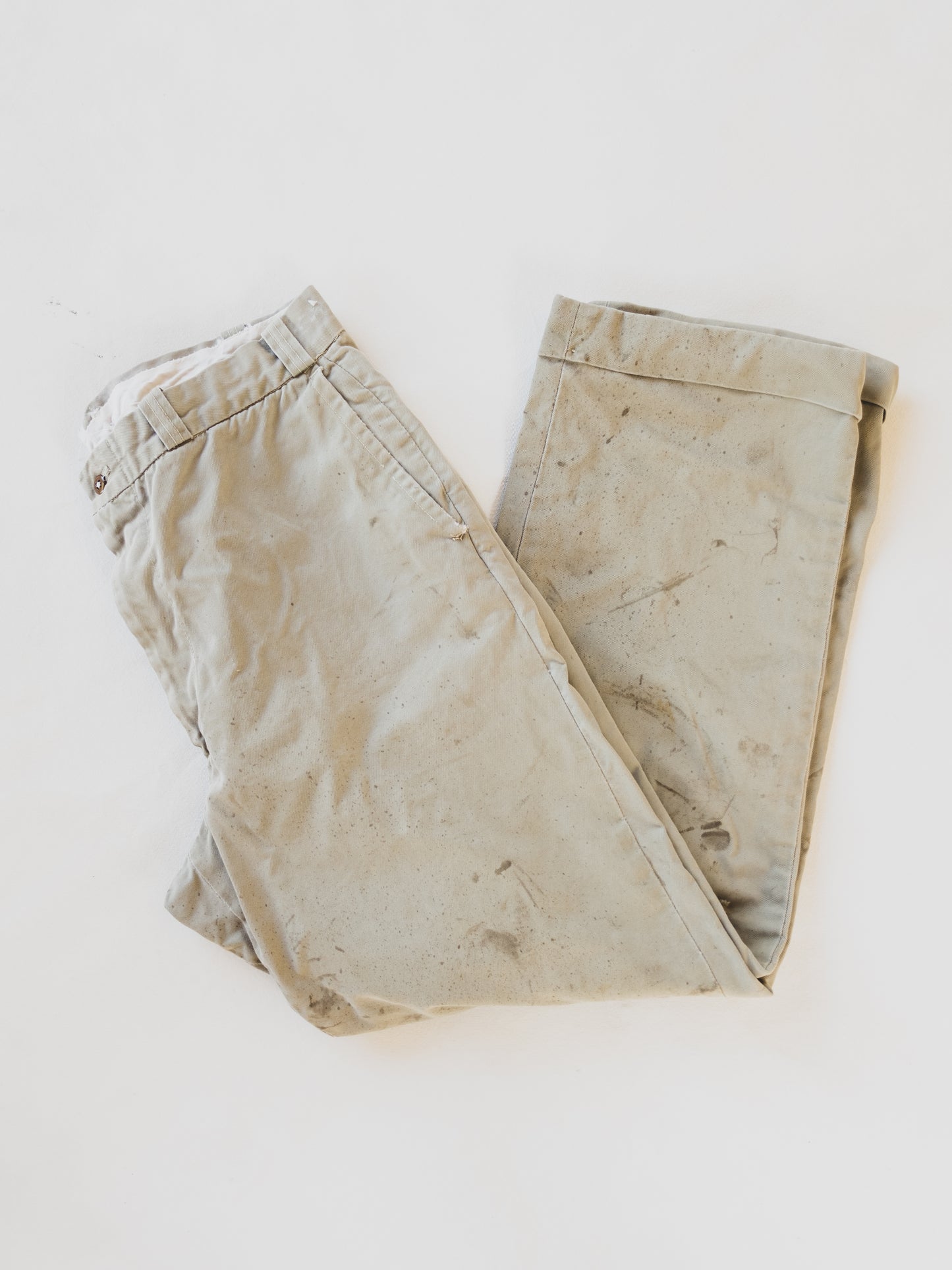 1950's Paint Splattered Work Pants - 34x30
