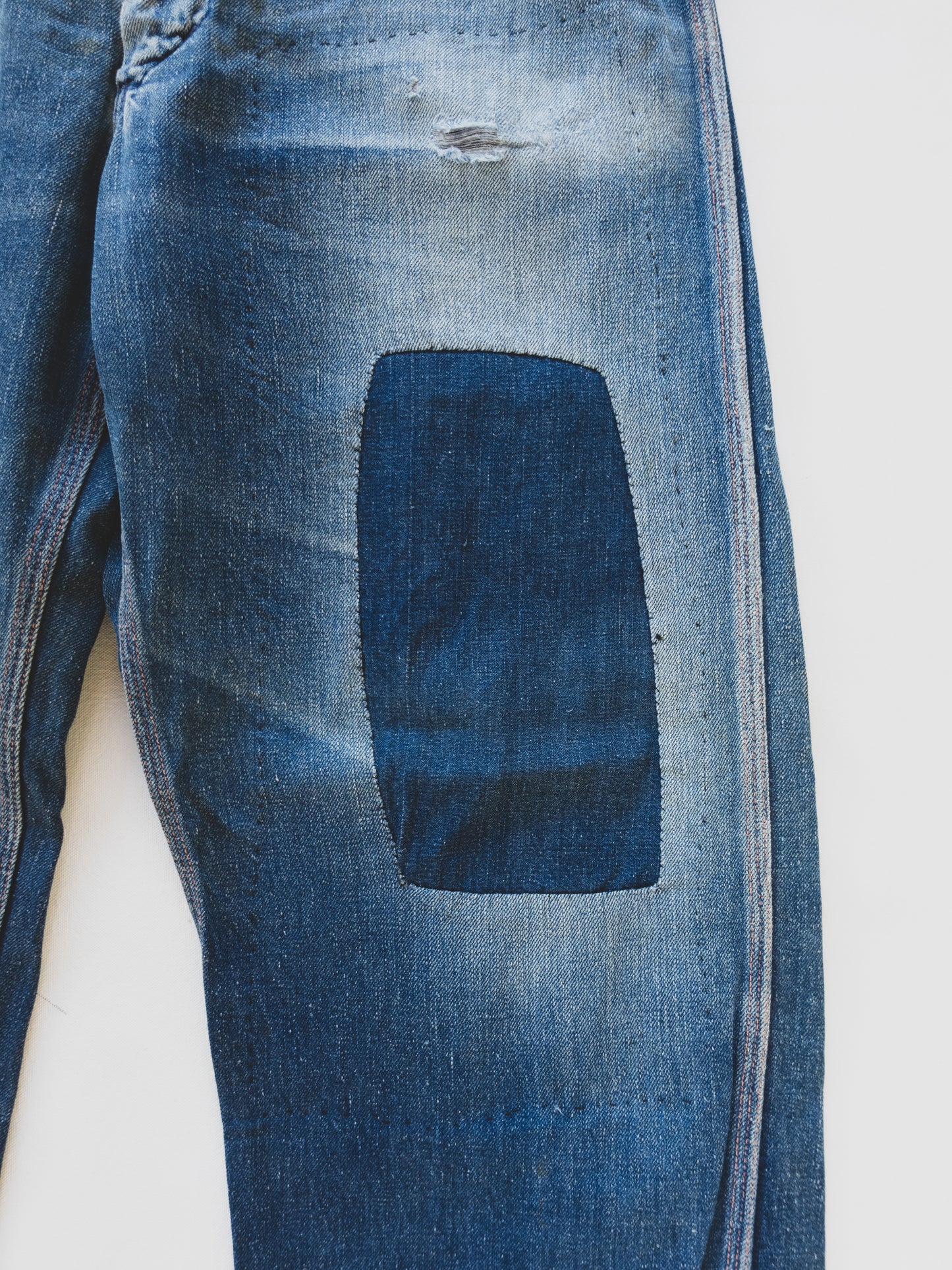 1950's Patched Carpenter Pants - 34x31