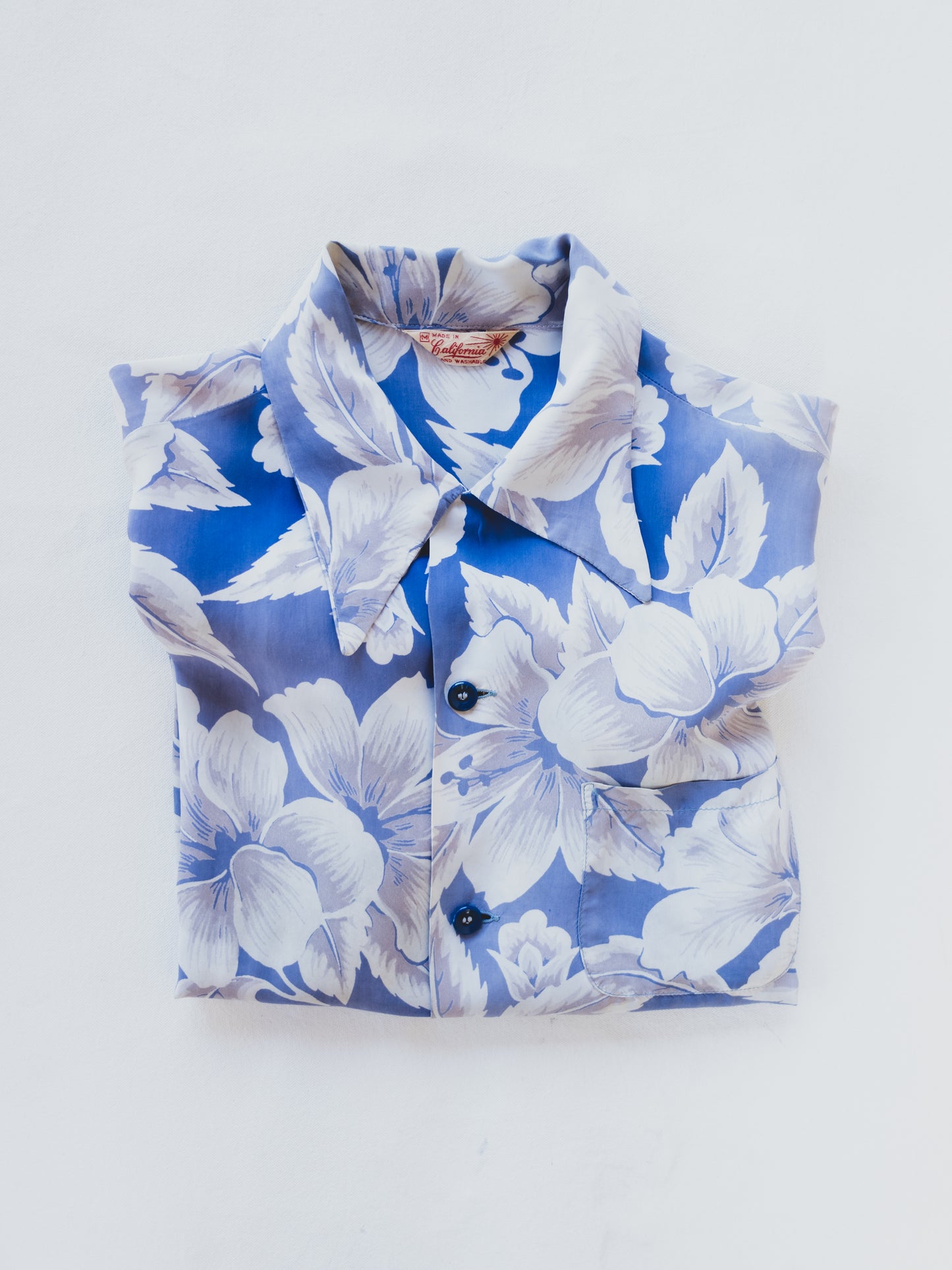 1940's Faded Hawaiian Shirt - S/M
